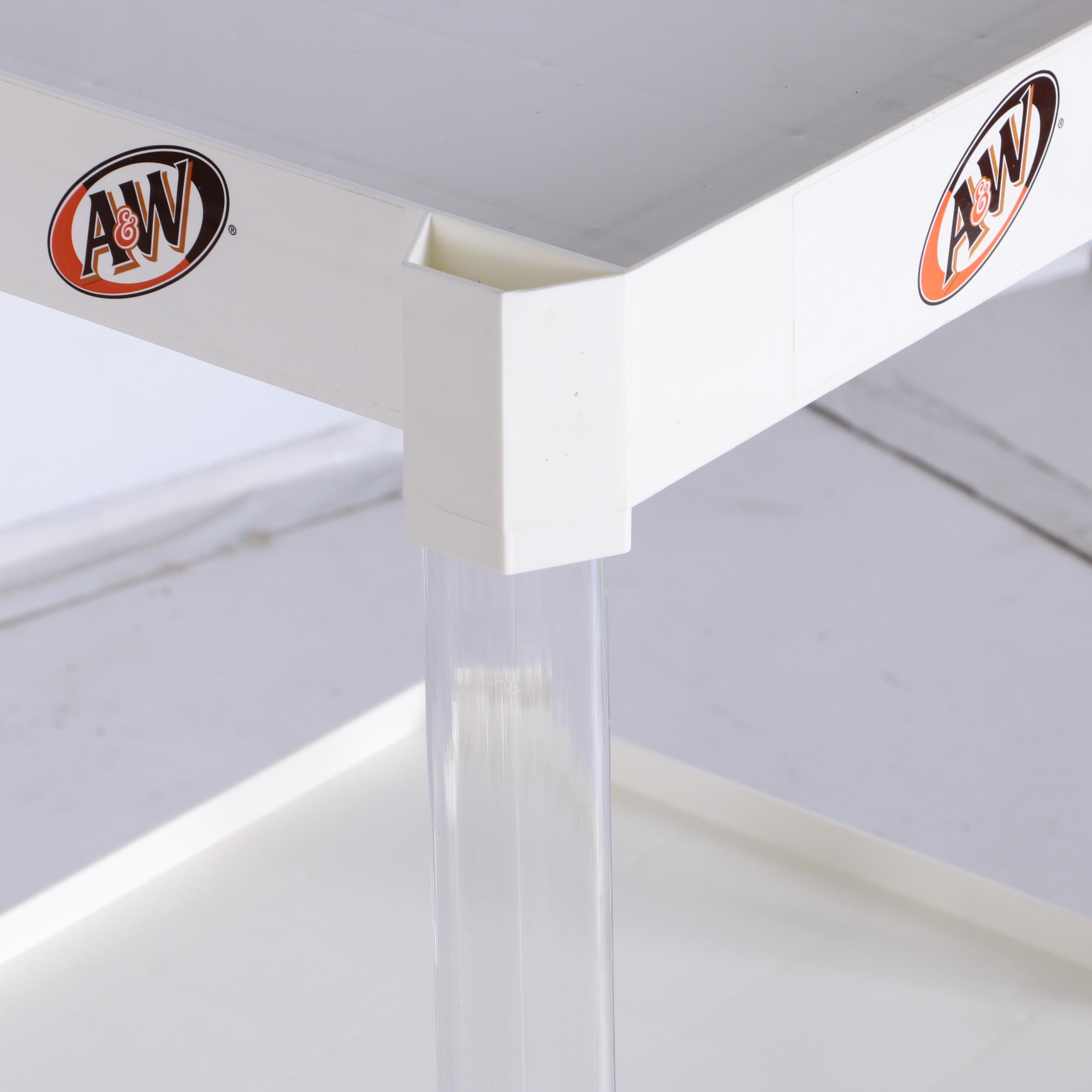 A&W Root Beer Plastic Display Trays