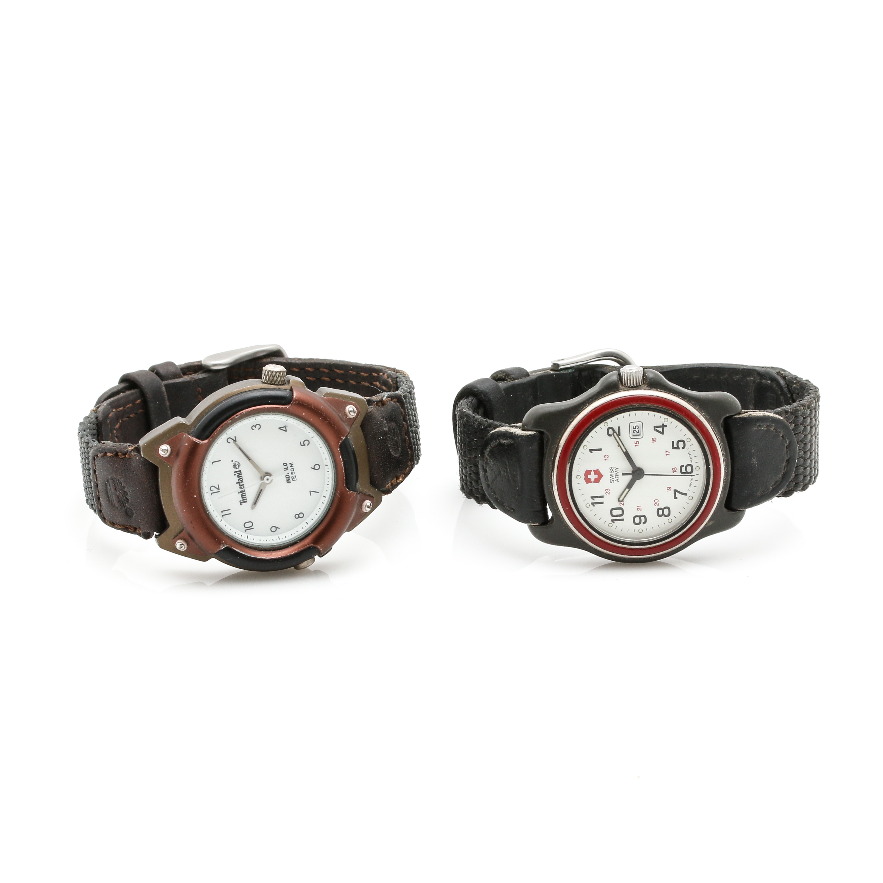 Timberland and Swiss Army Watches