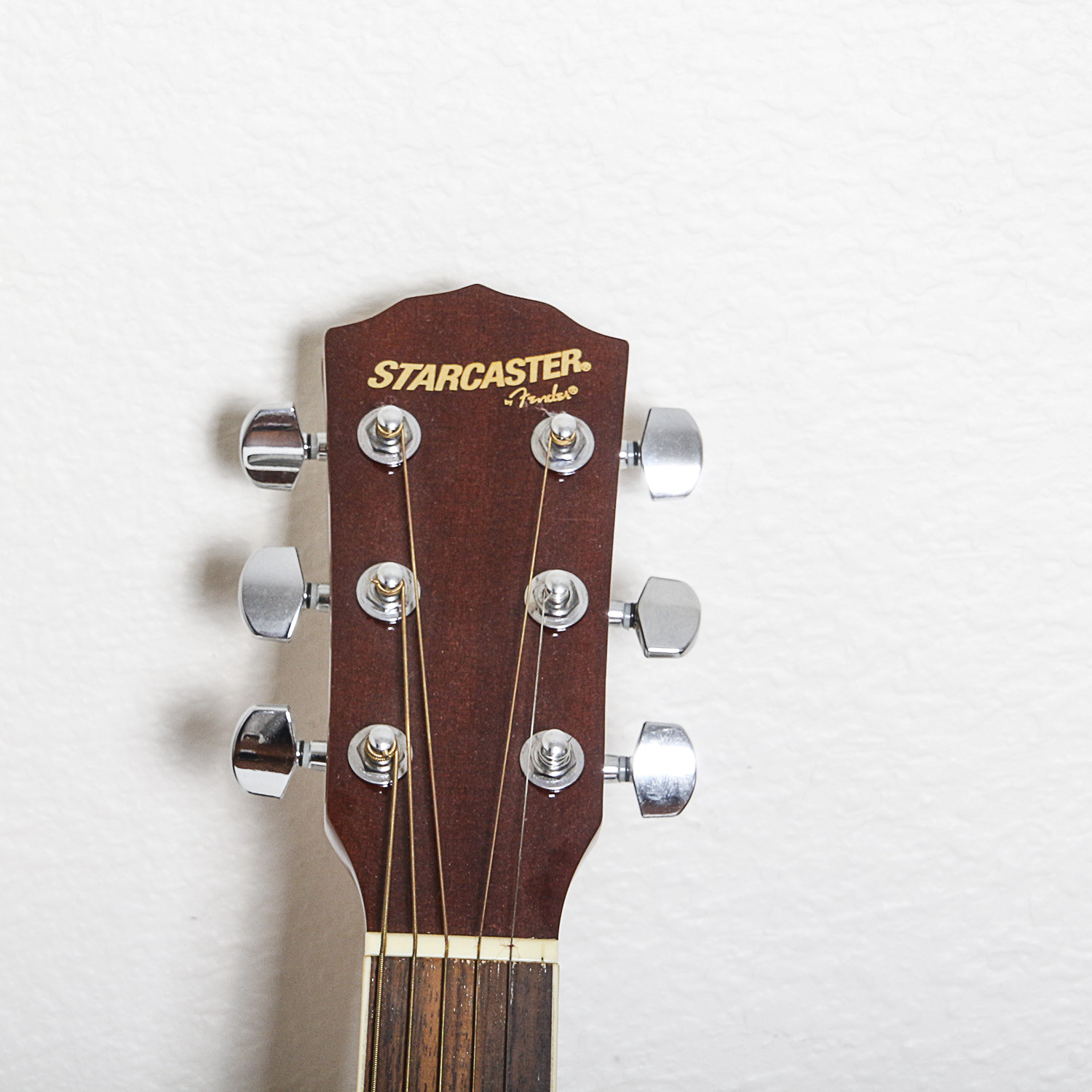 Fender Starcaster Acoustic Guitar, Case and Stand