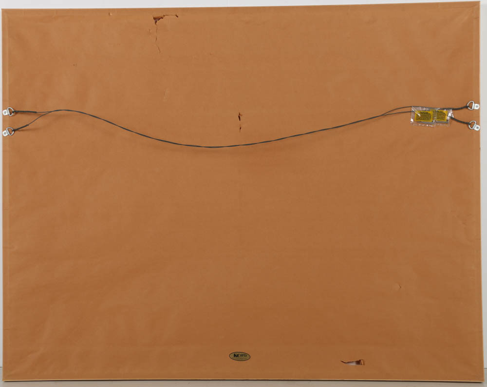 Don Werner Abstract Mixed Media Collage on Paper