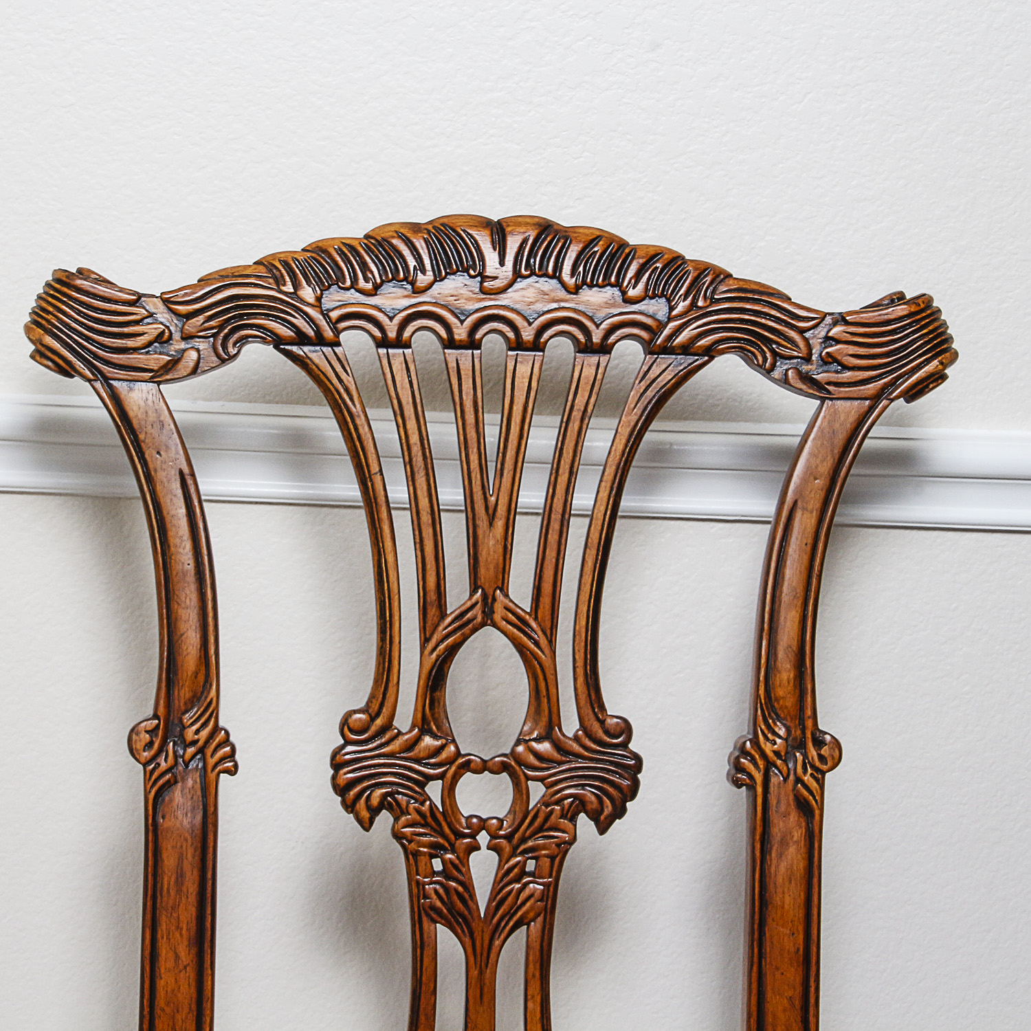 Set of Chippendale Style Dining Chairs by Ashley Furniture