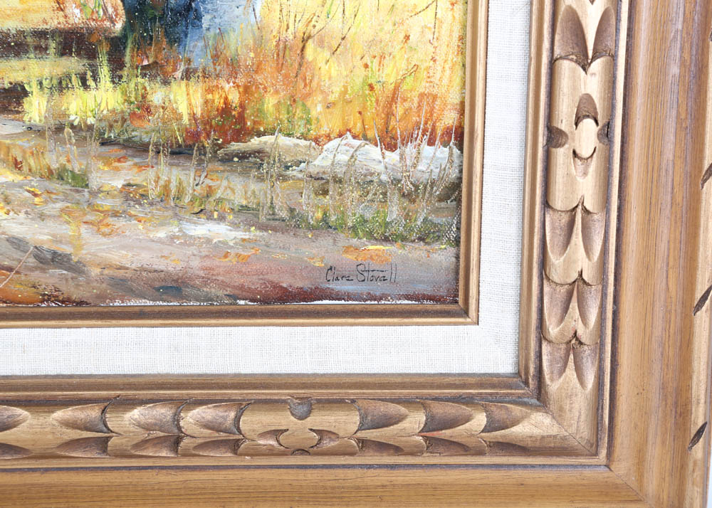 Clara Stovall Original Oil on Canvas