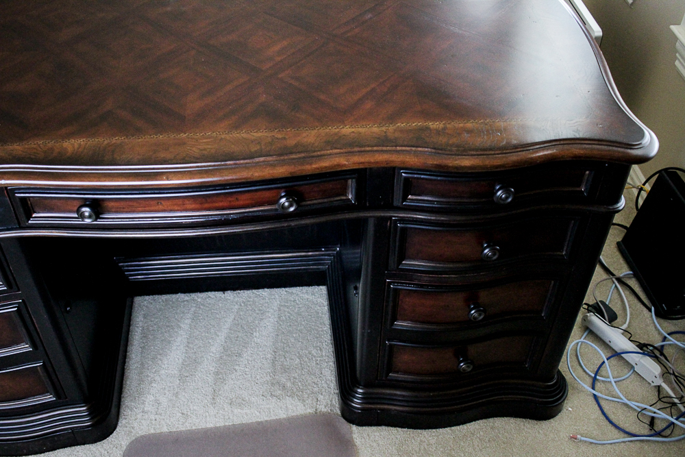 "Seven Seas" Double Pedestal Desk by Hooker Furniture