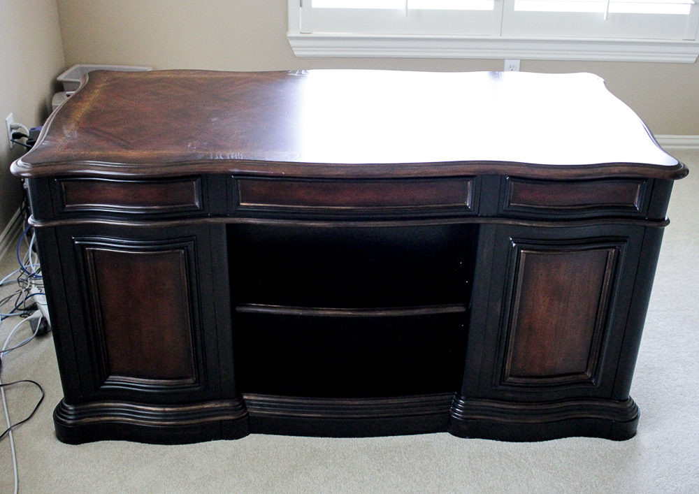 "Seven Seas" Double Pedestal Desk by Hooker Furniture