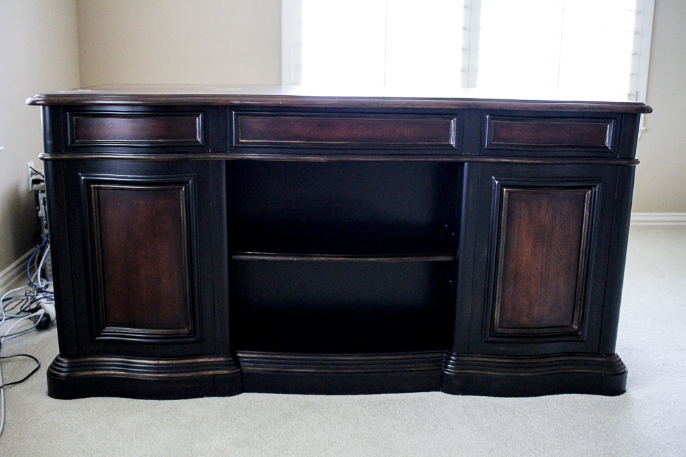 "Seven Seas" Double Pedestal Desk by Hooker Furniture