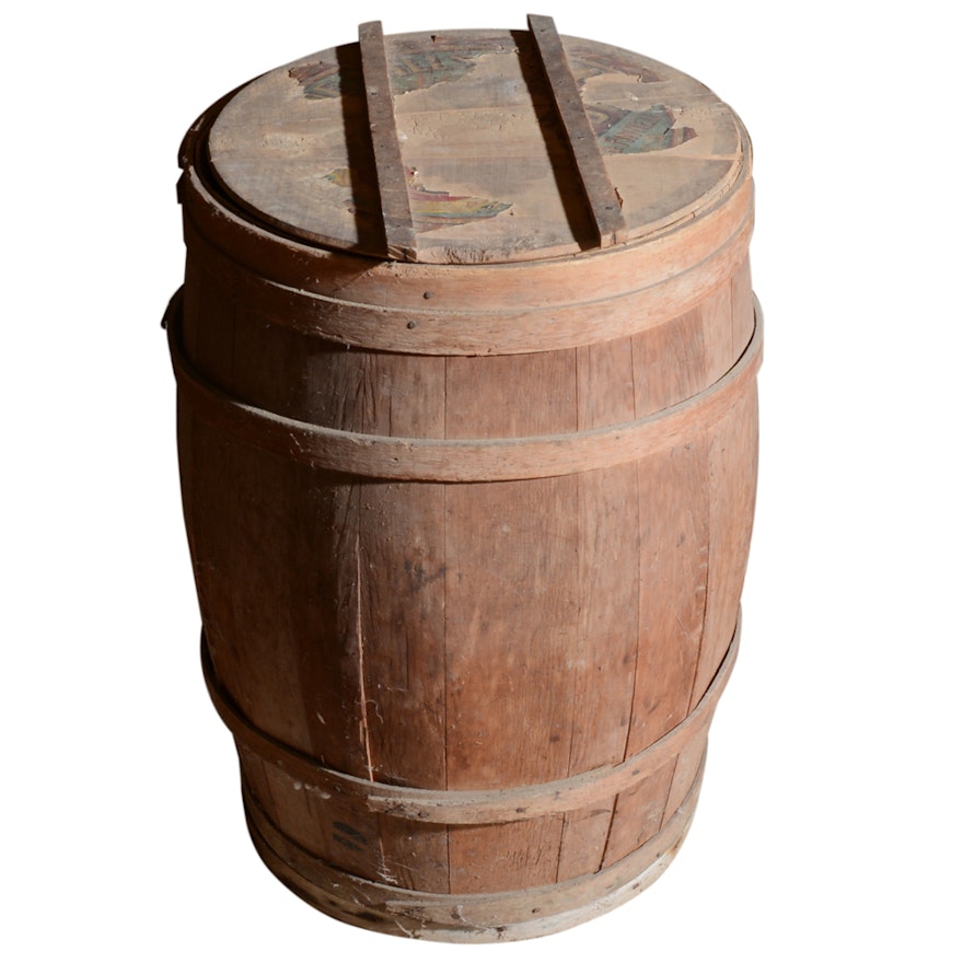 Antique Spirits Barrel
