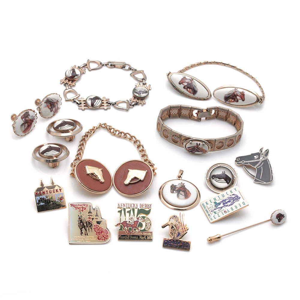 Assorted Horse Themed Jewelry