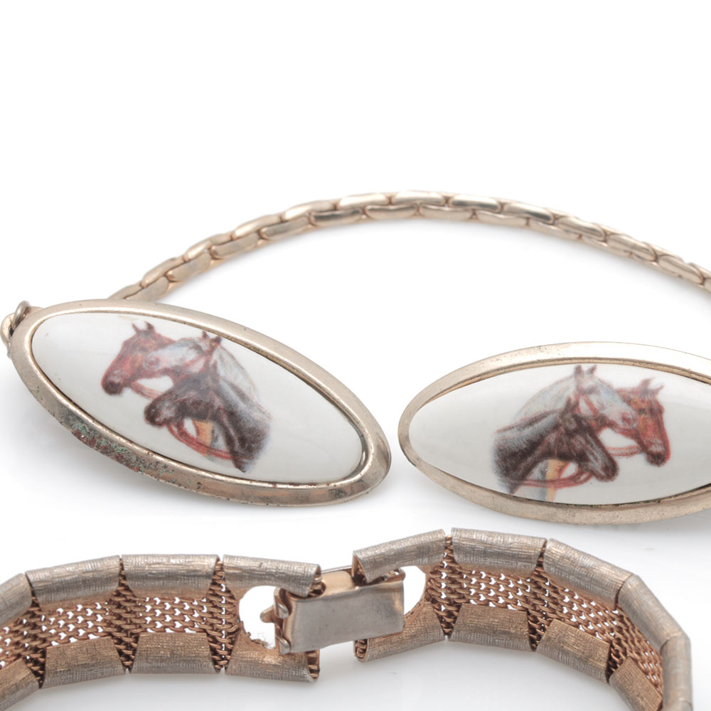 Assorted Horse Themed Jewelry