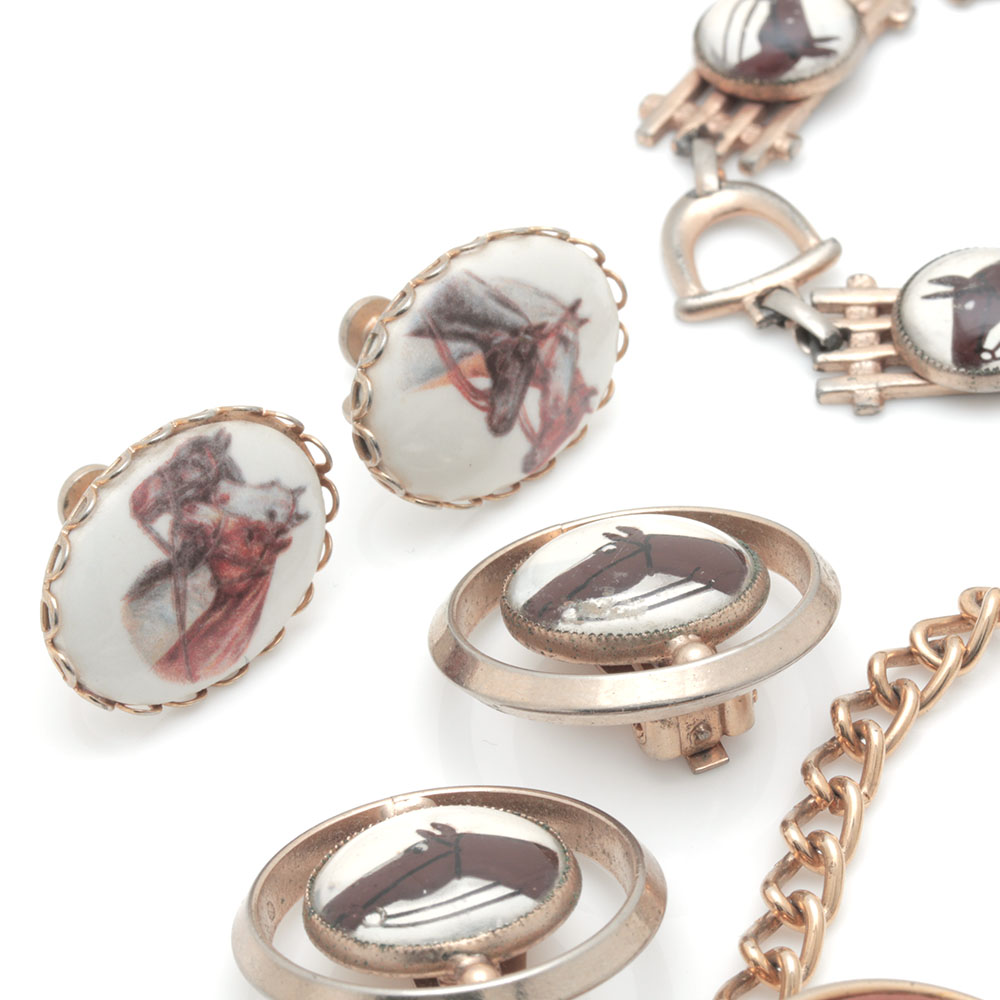 Assorted Horse Themed Jewelry