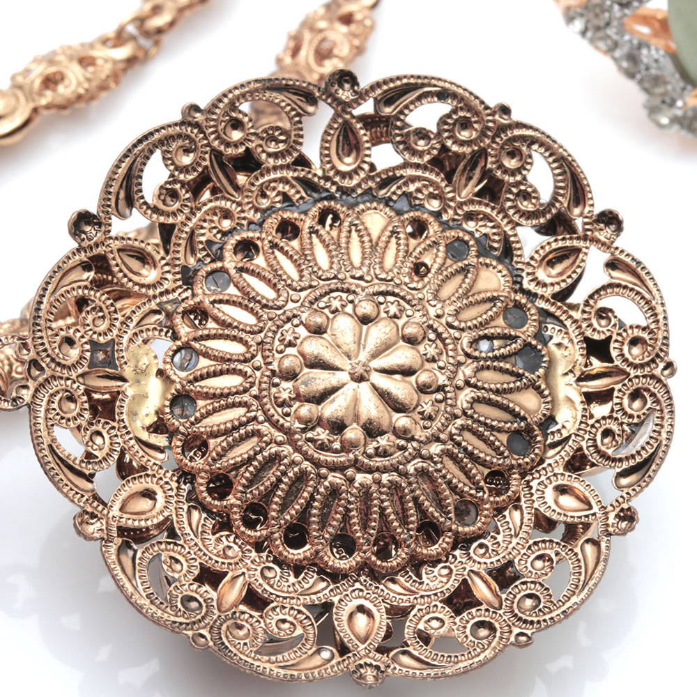 Assorted Gold Tone Costume Jewelry