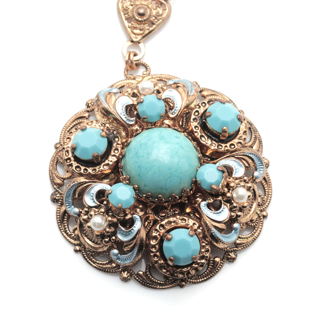 Assorted Gold Tone Costume Jewelry