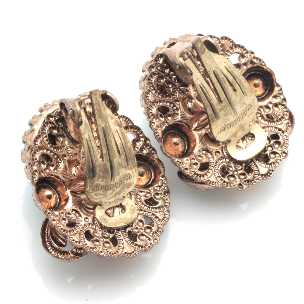 Assorted Gold Tone Costume Jewelry