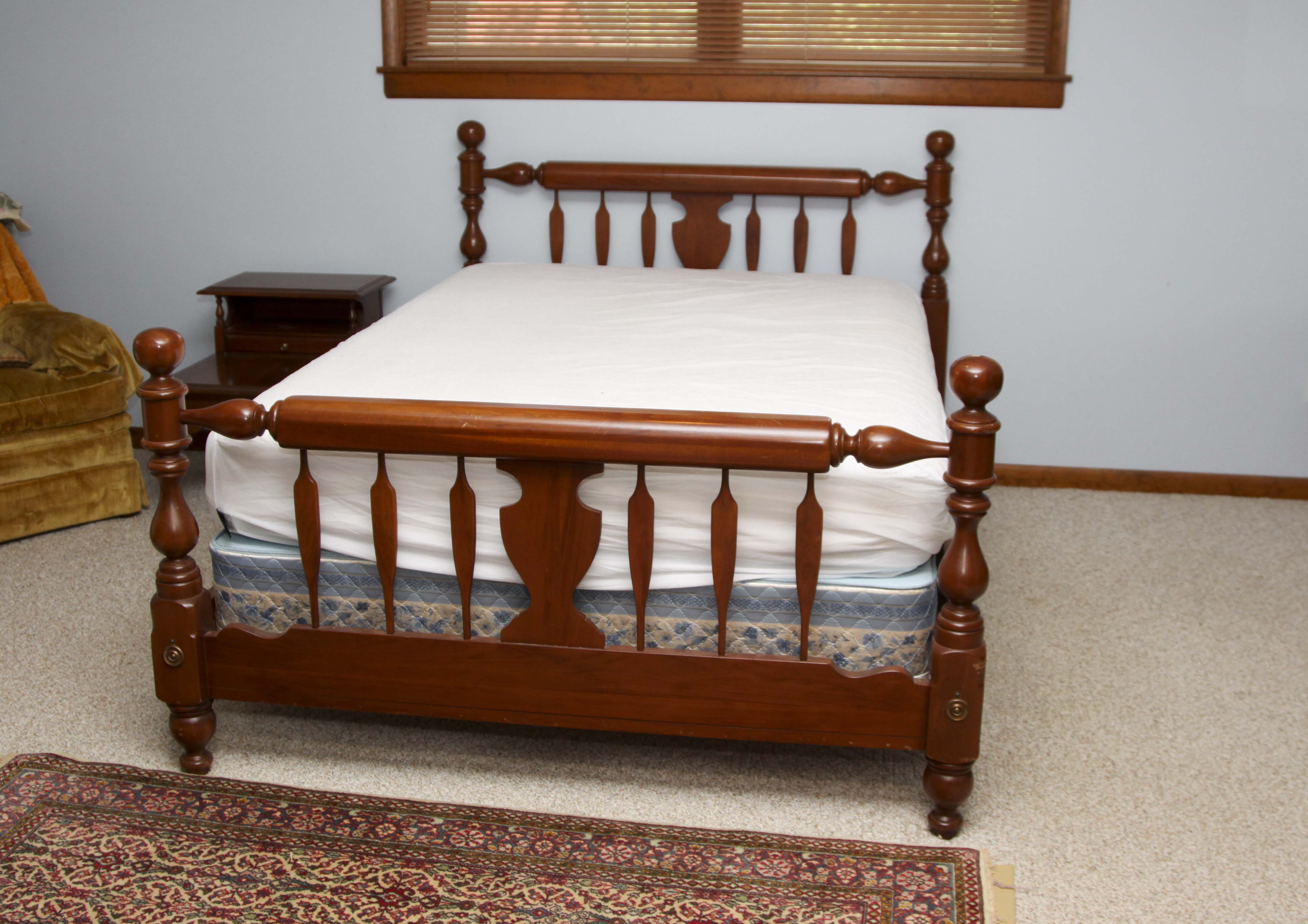 Full Size Cherry Bed Frame