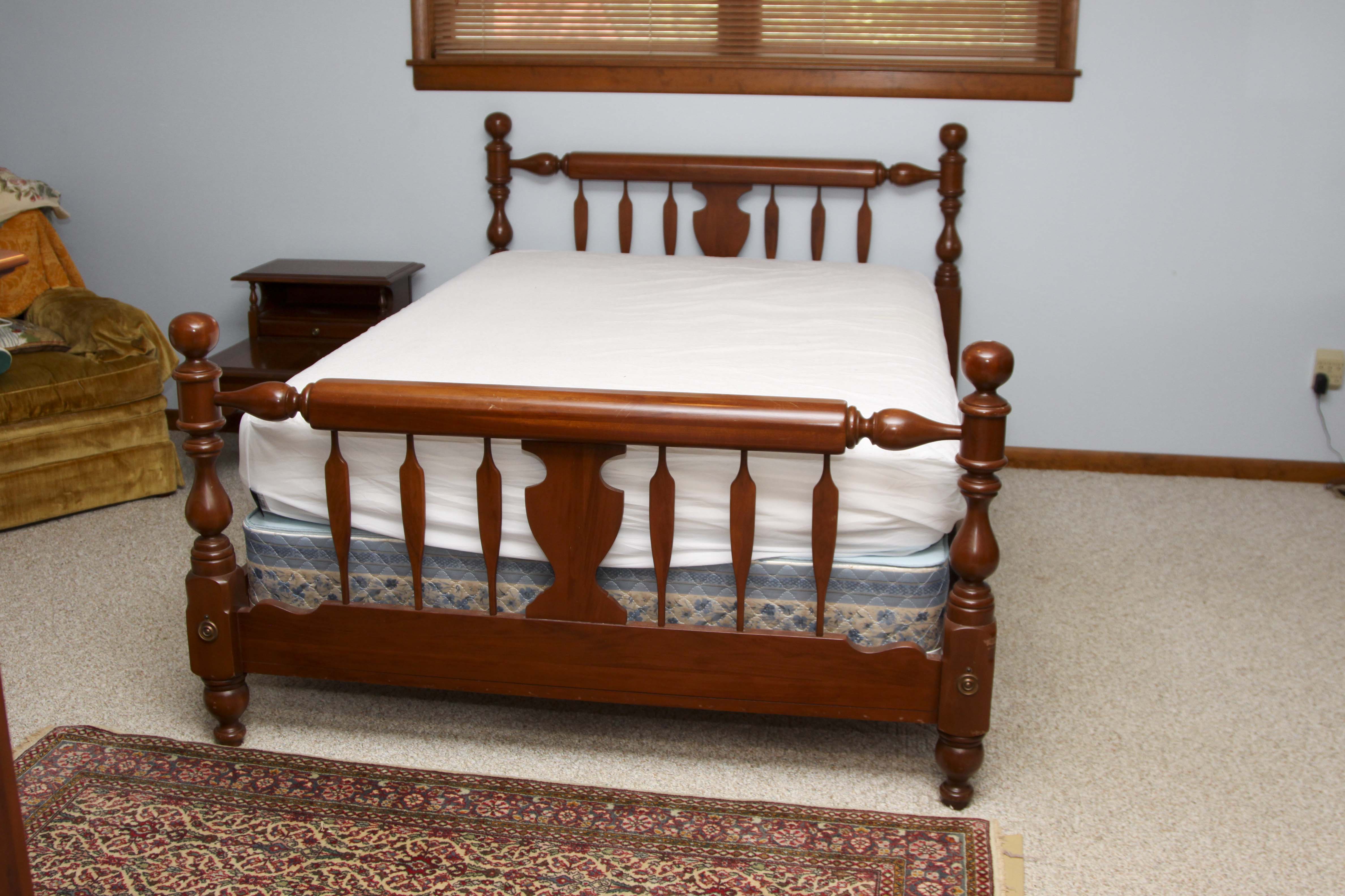 Full Size Cherry Bed Frame
