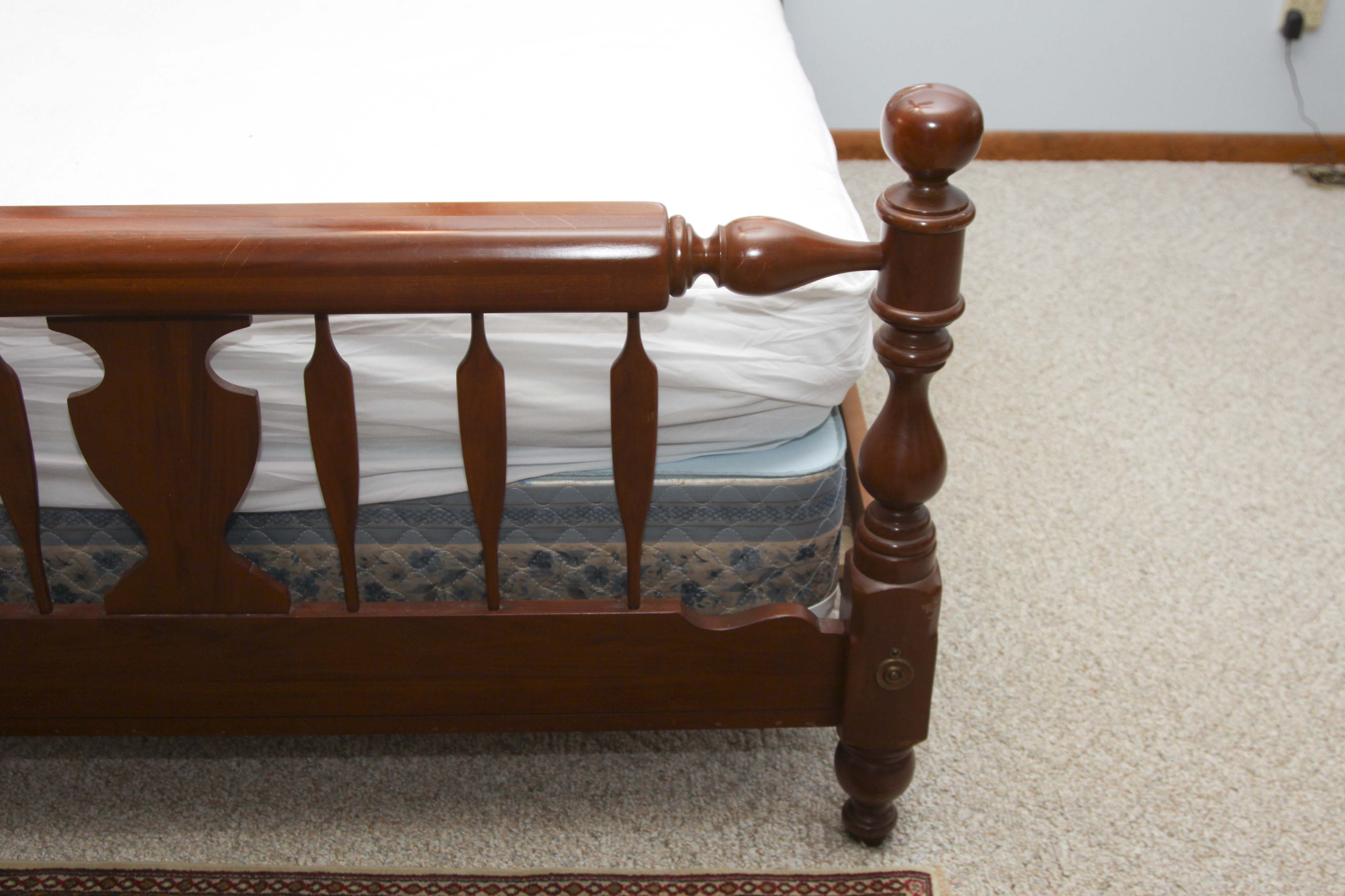 Full Size Cherry Bed Frame