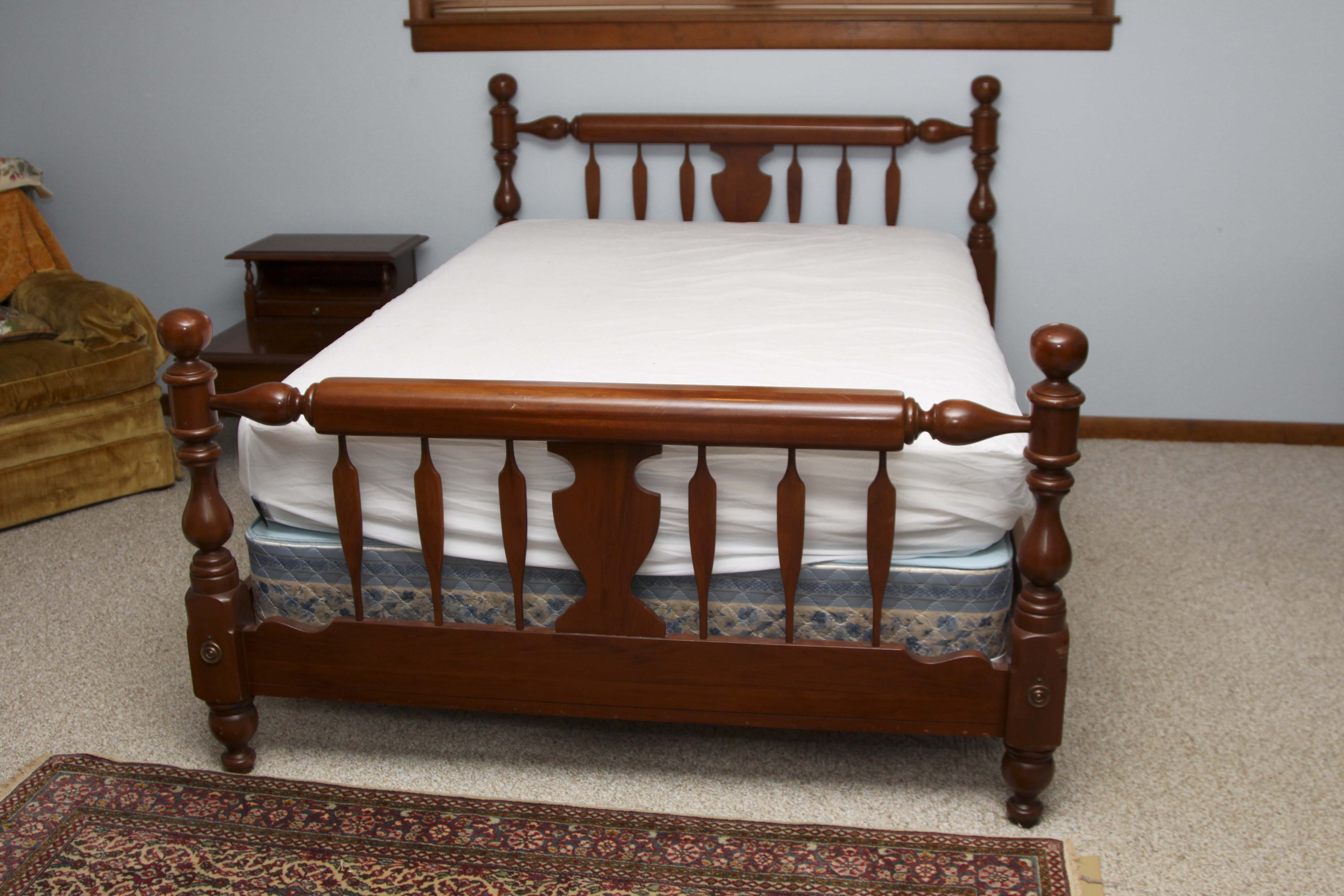 Full Size Cherry Bed Frame