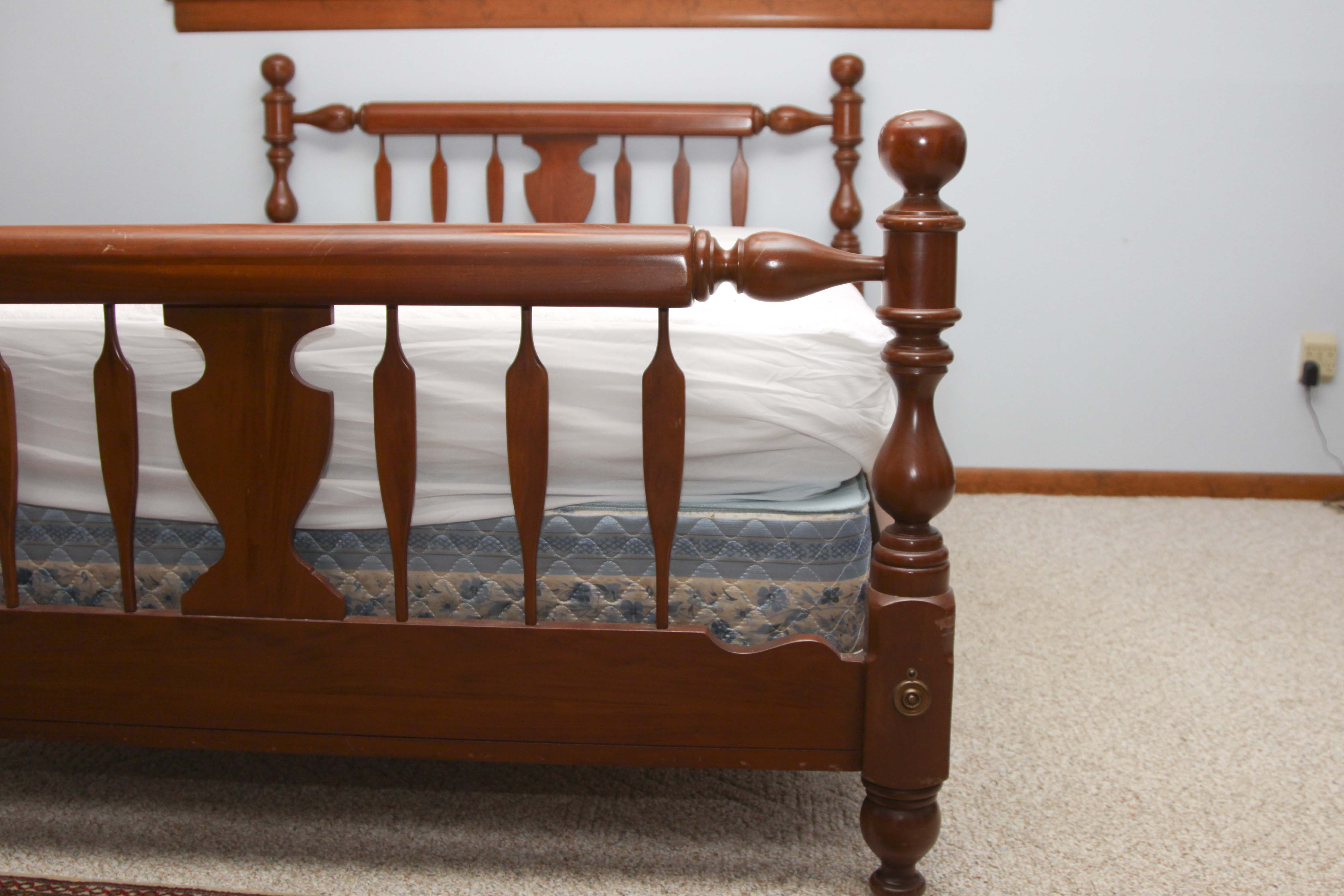 Full Size Cherry Bed Frame