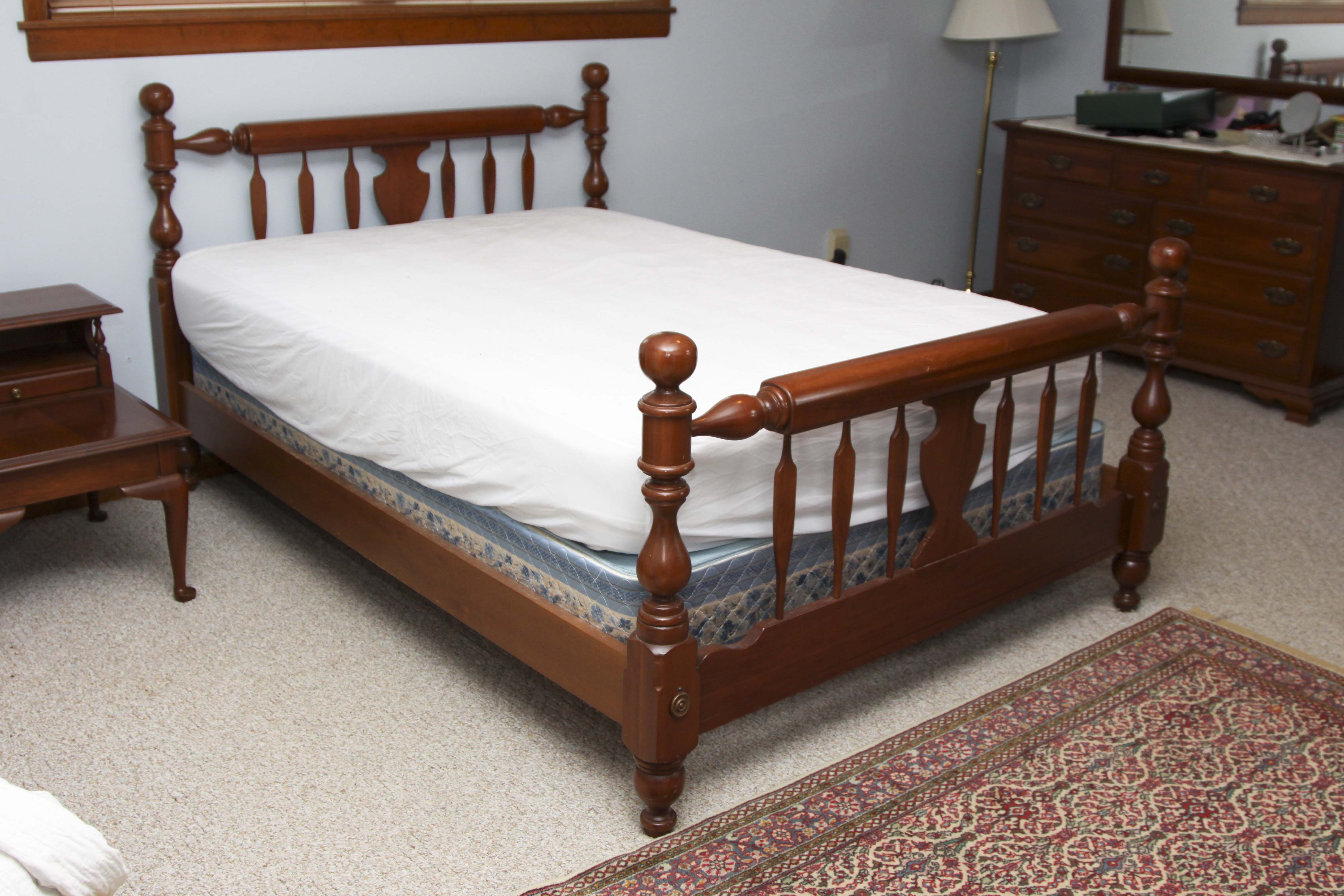 Full Size Cherry Bed Frame