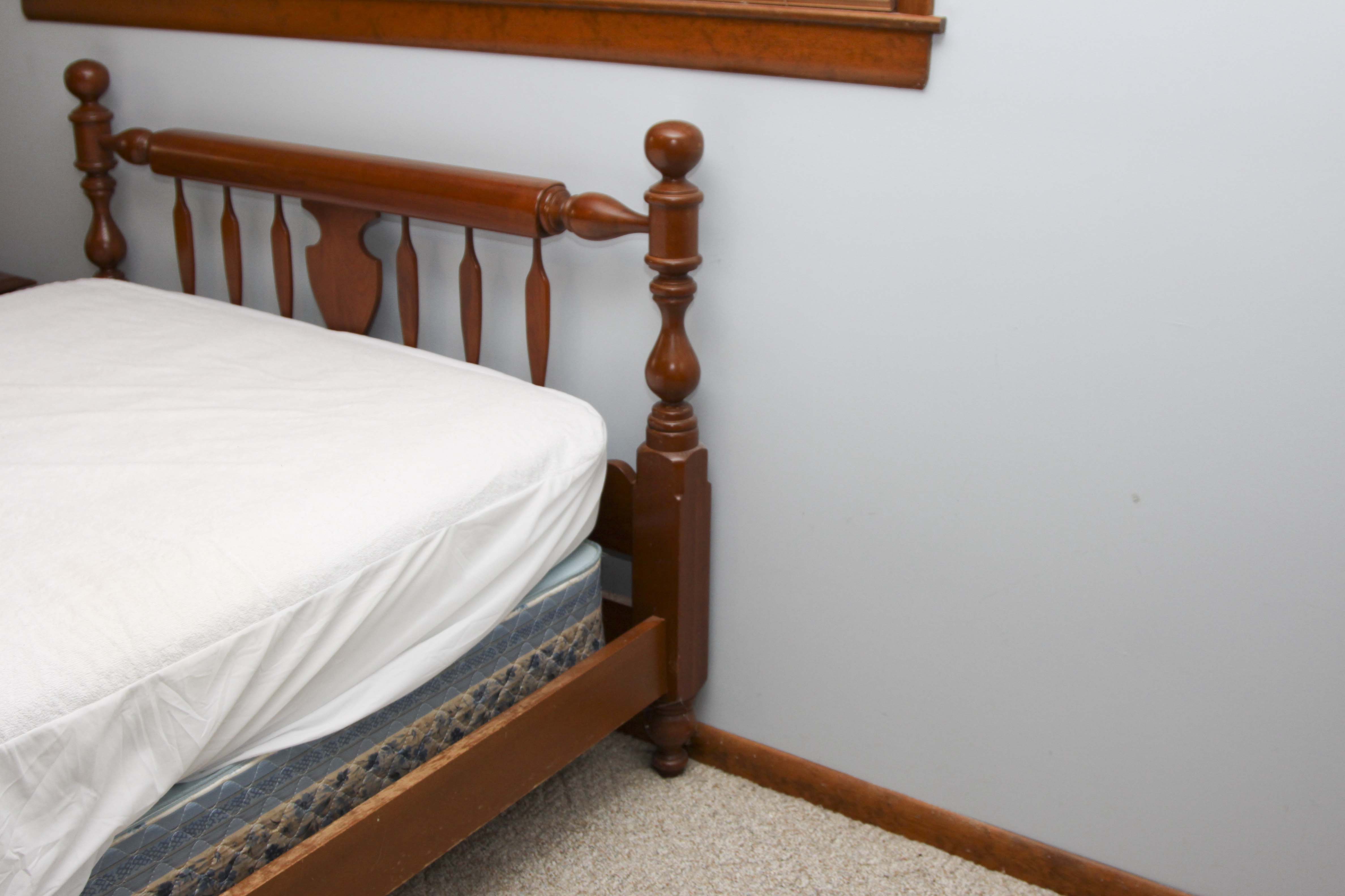 Full Size Cherry Bed Frame