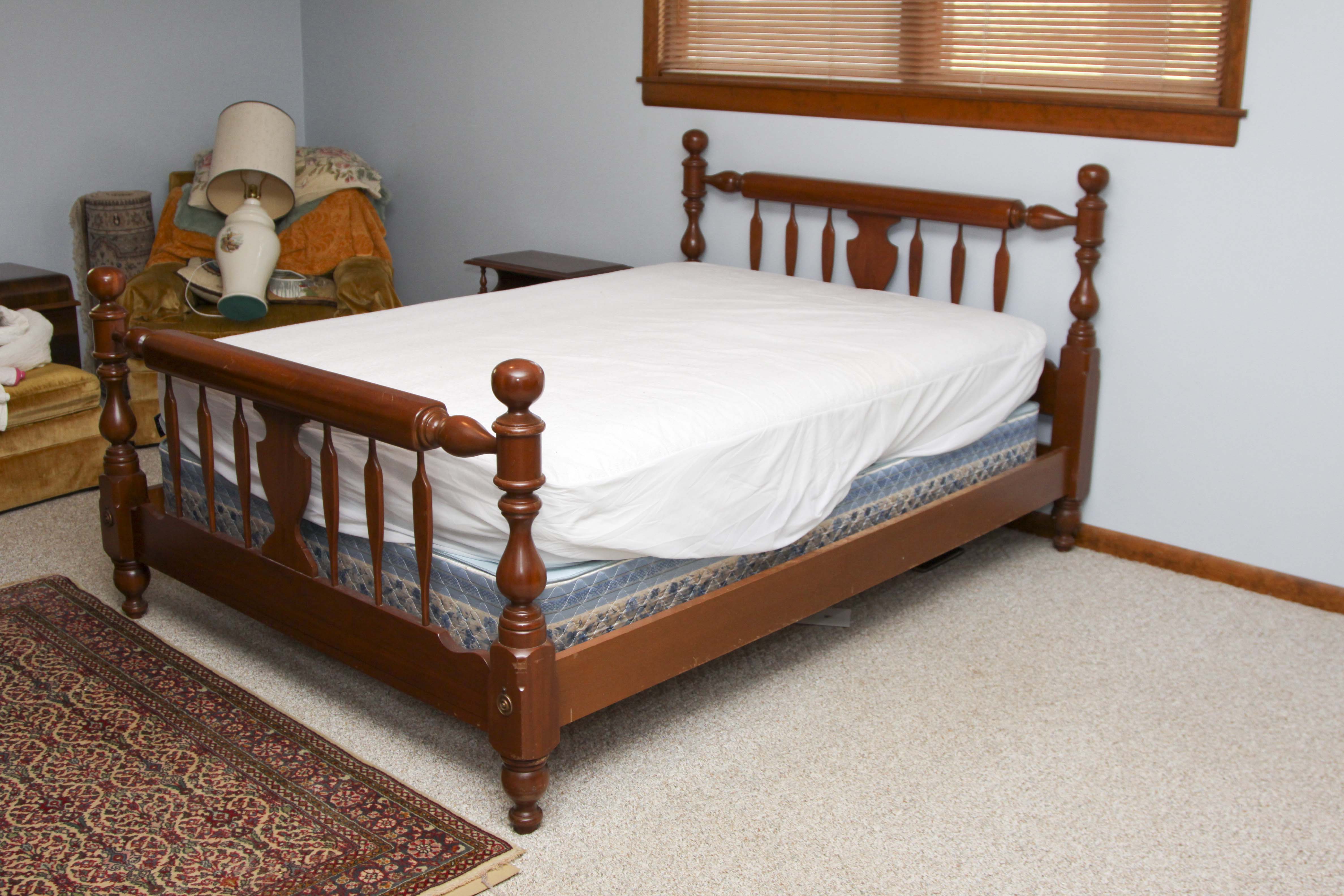Full Size Cherry Bed Frame