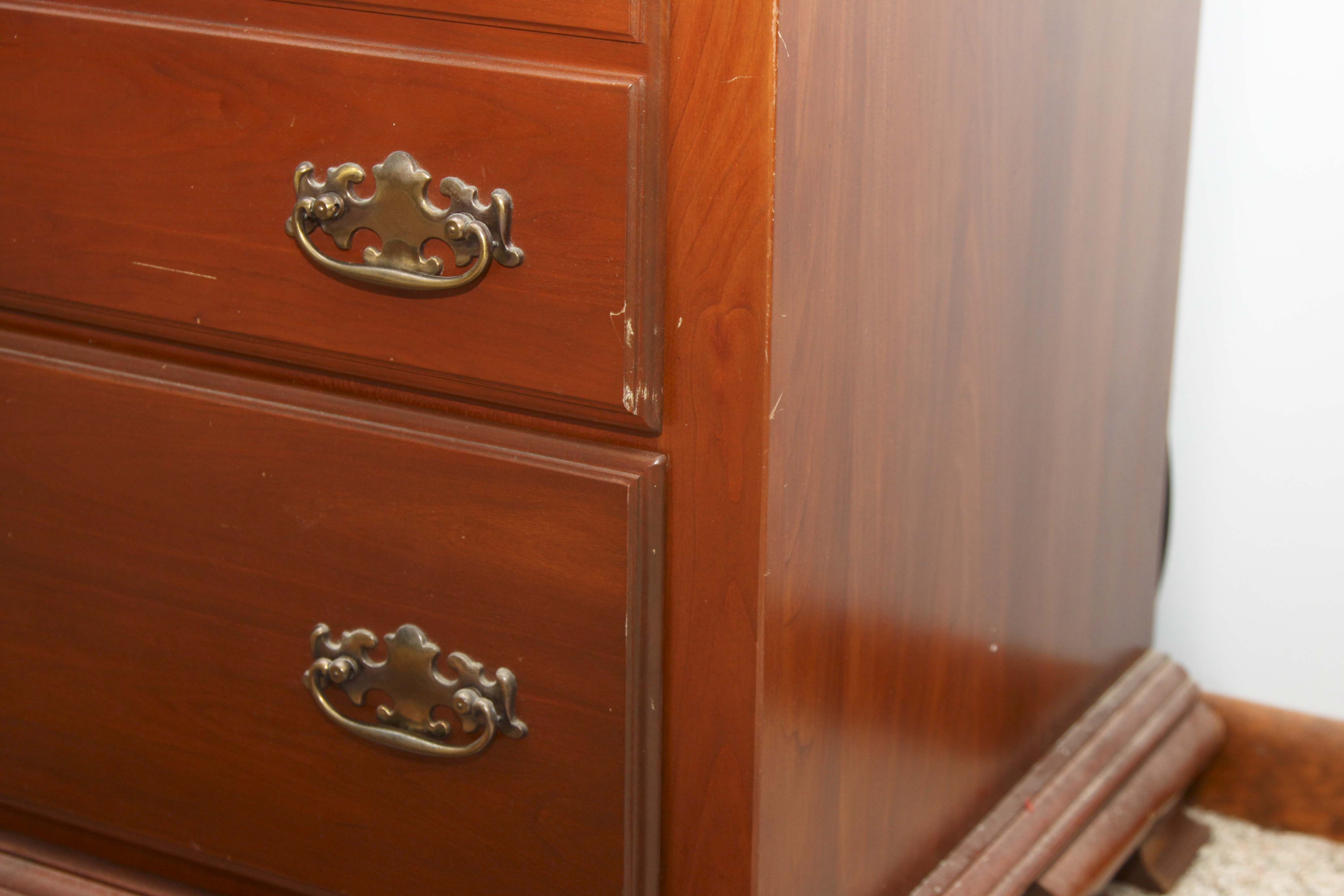 Cherry Wood Chest of Drawers by Harden Furniture Co.