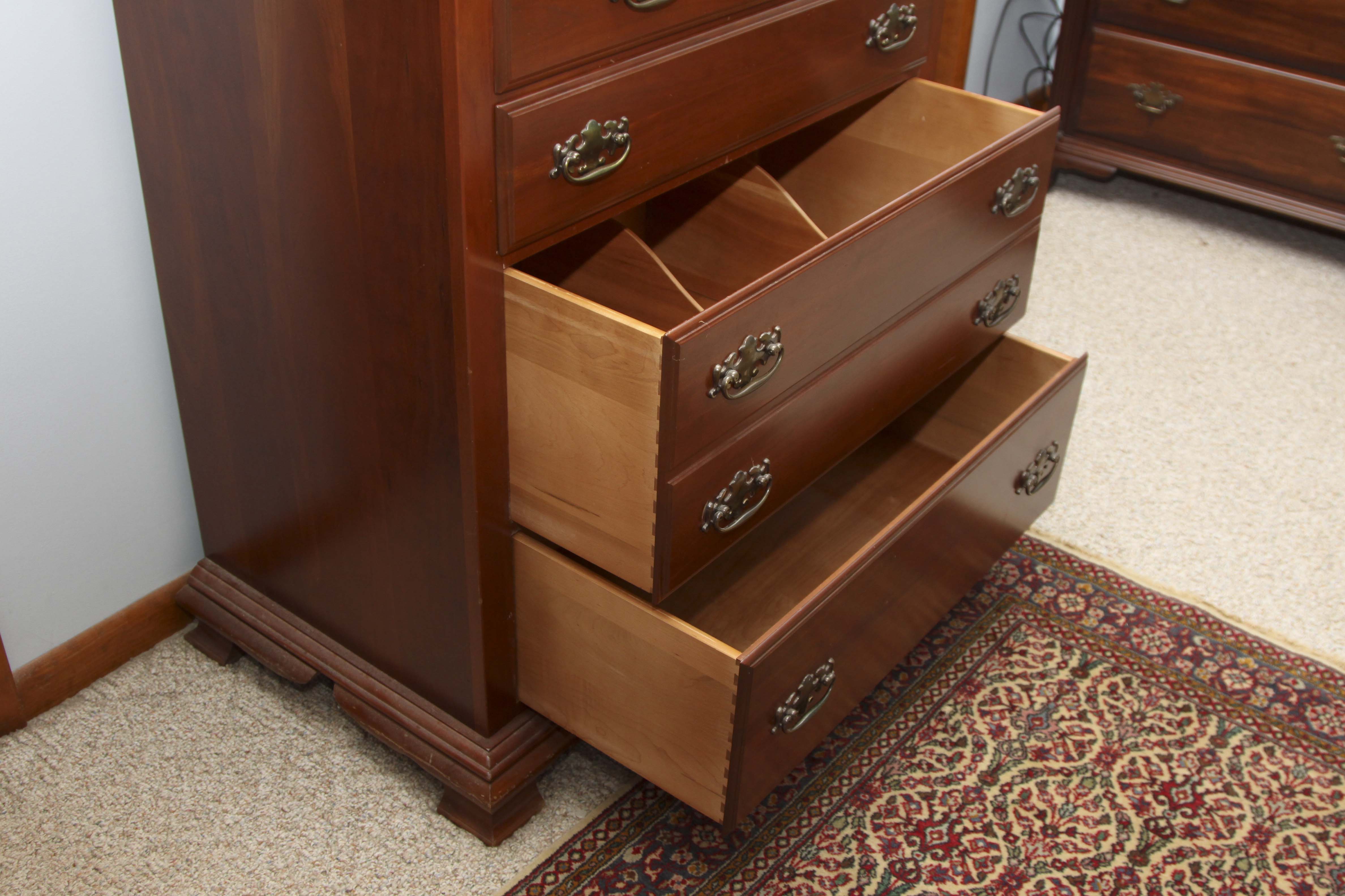 Cherry Wood Chest of Drawers by Harden Furniture Co.