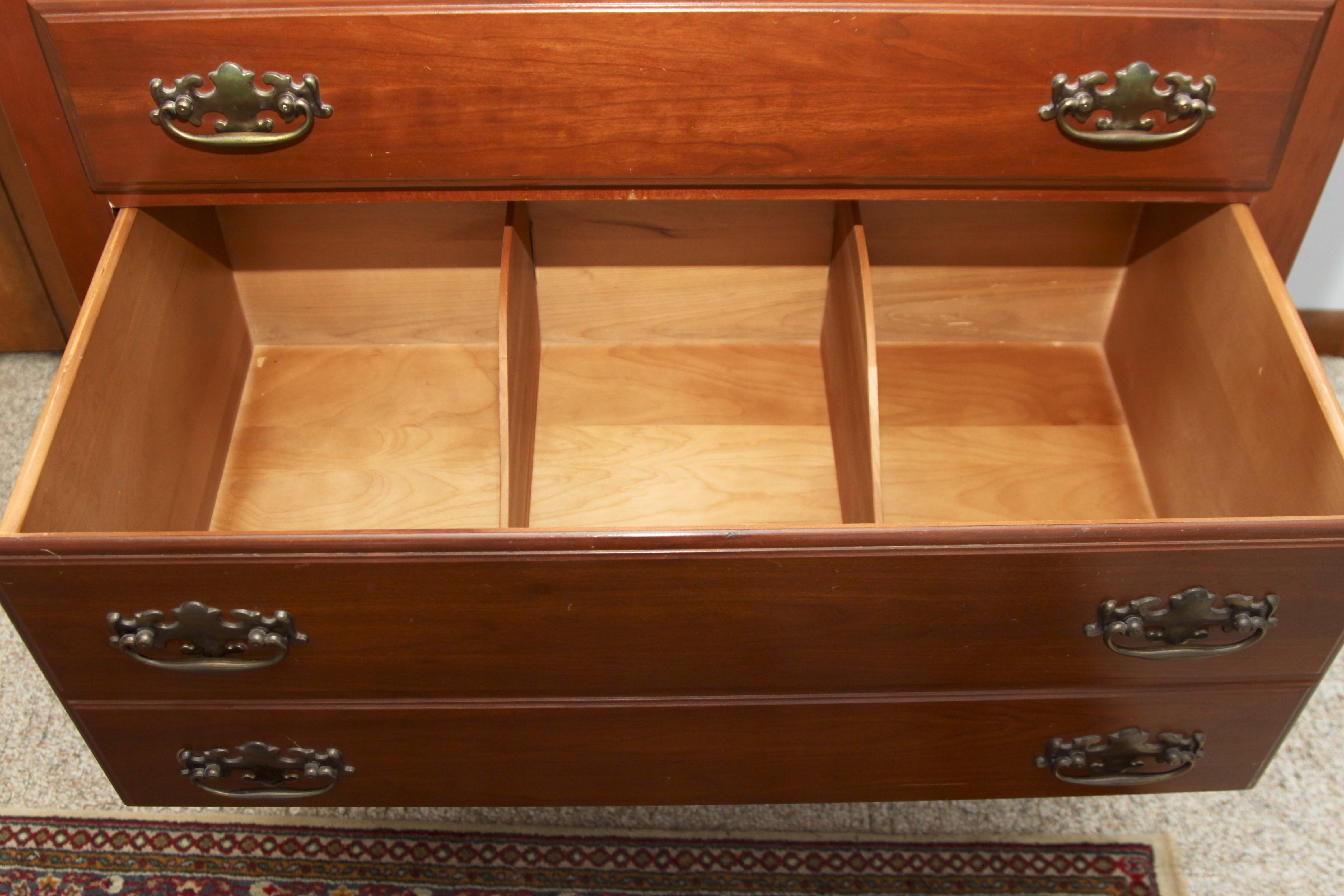 Cherry Wood Chest of Drawers by Harden Furniture Co.