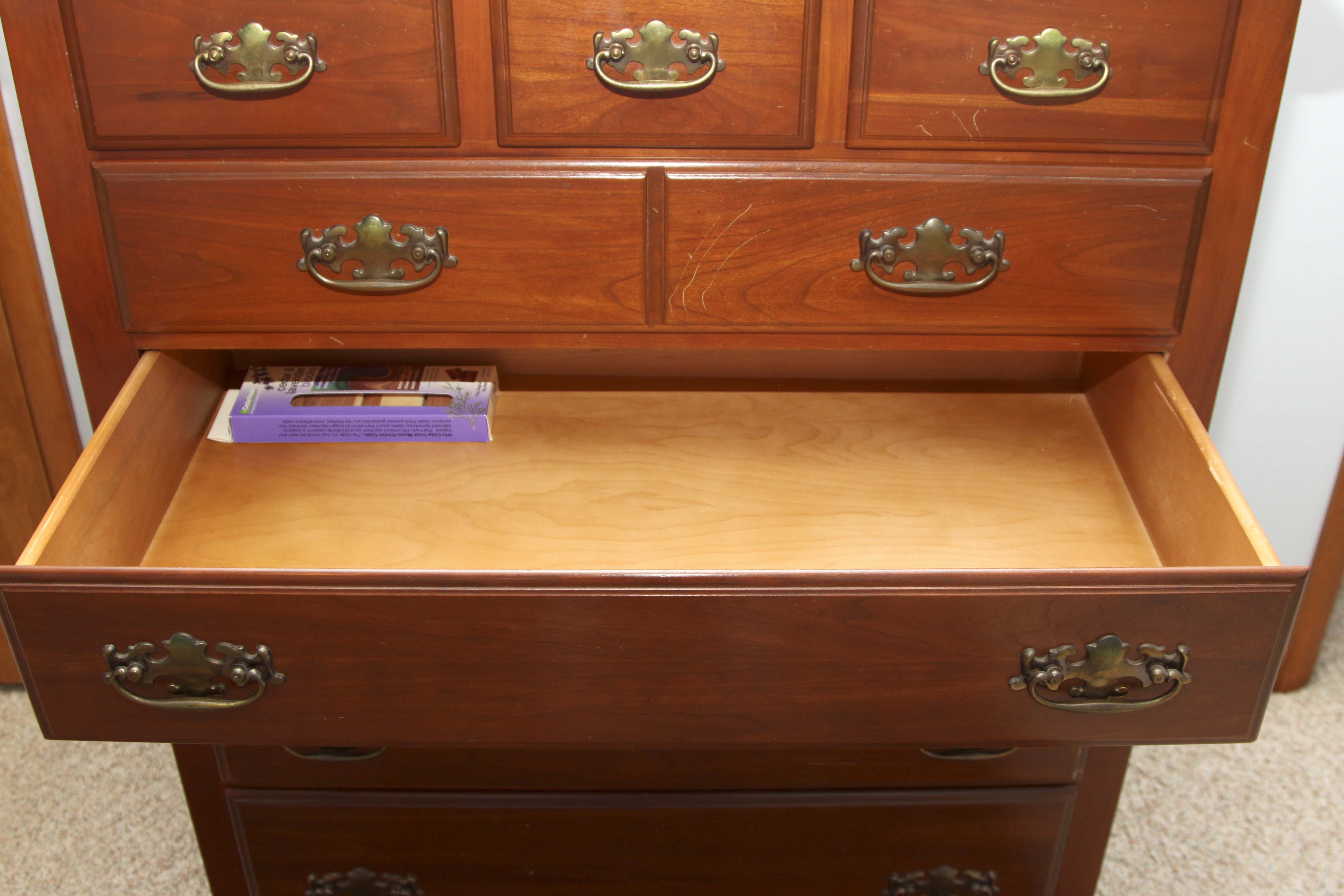 Cherry Wood Chest of Drawers by Harden Furniture Co.