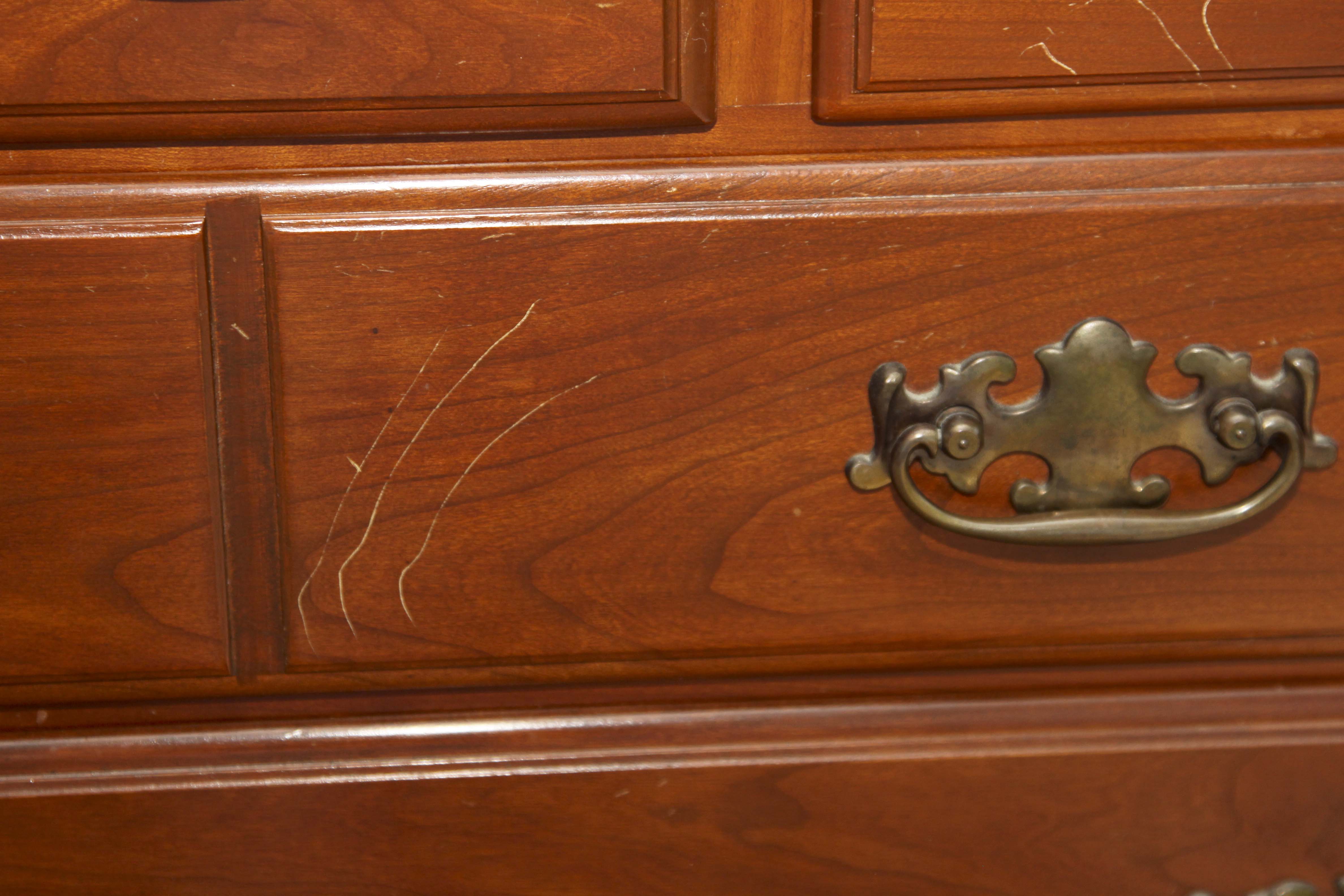 Cherry Wood Chest of Drawers by Harden Furniture Co.