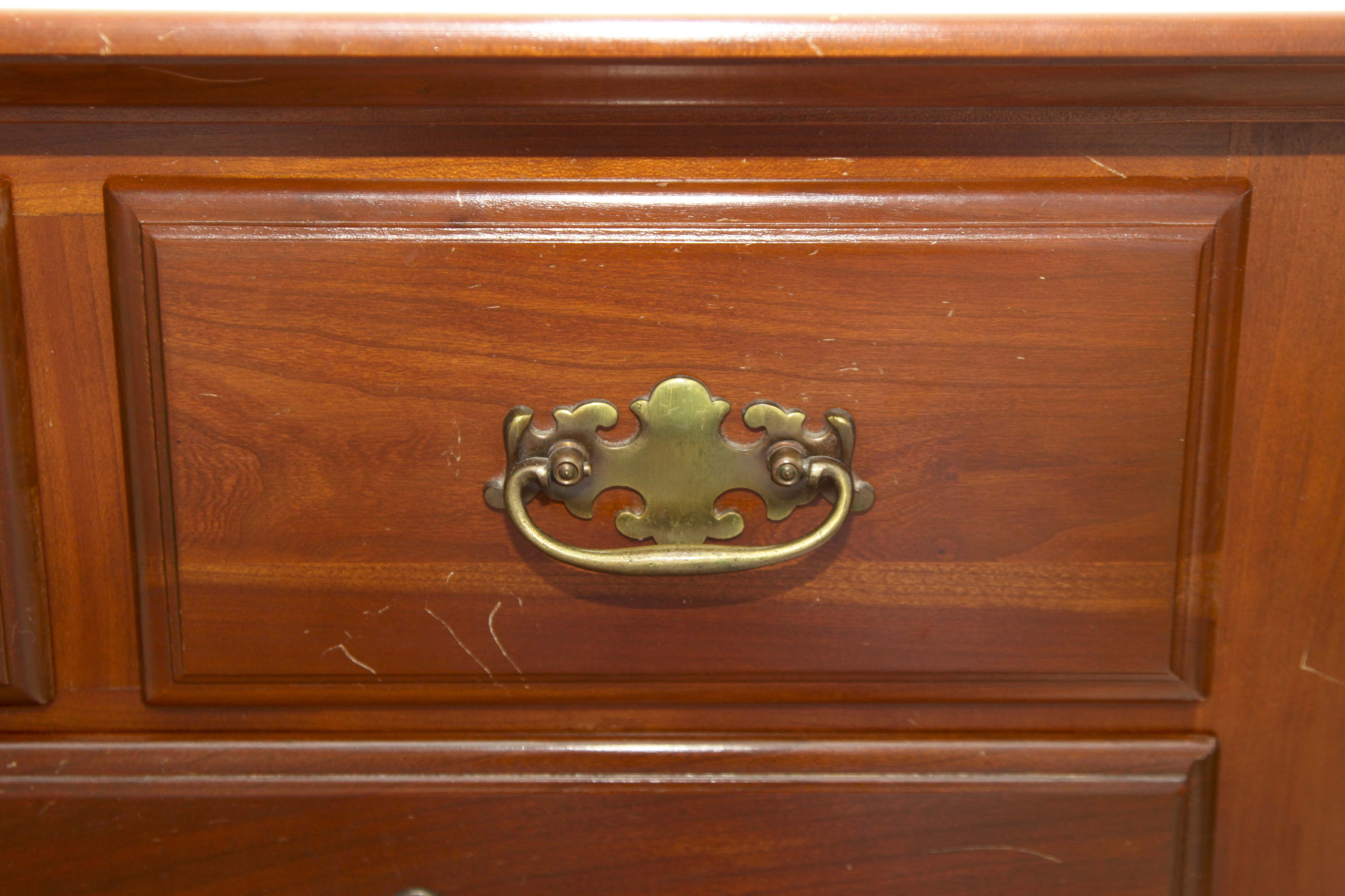 Cherry Wood Chest of Drawers by Harden Furniture Co.