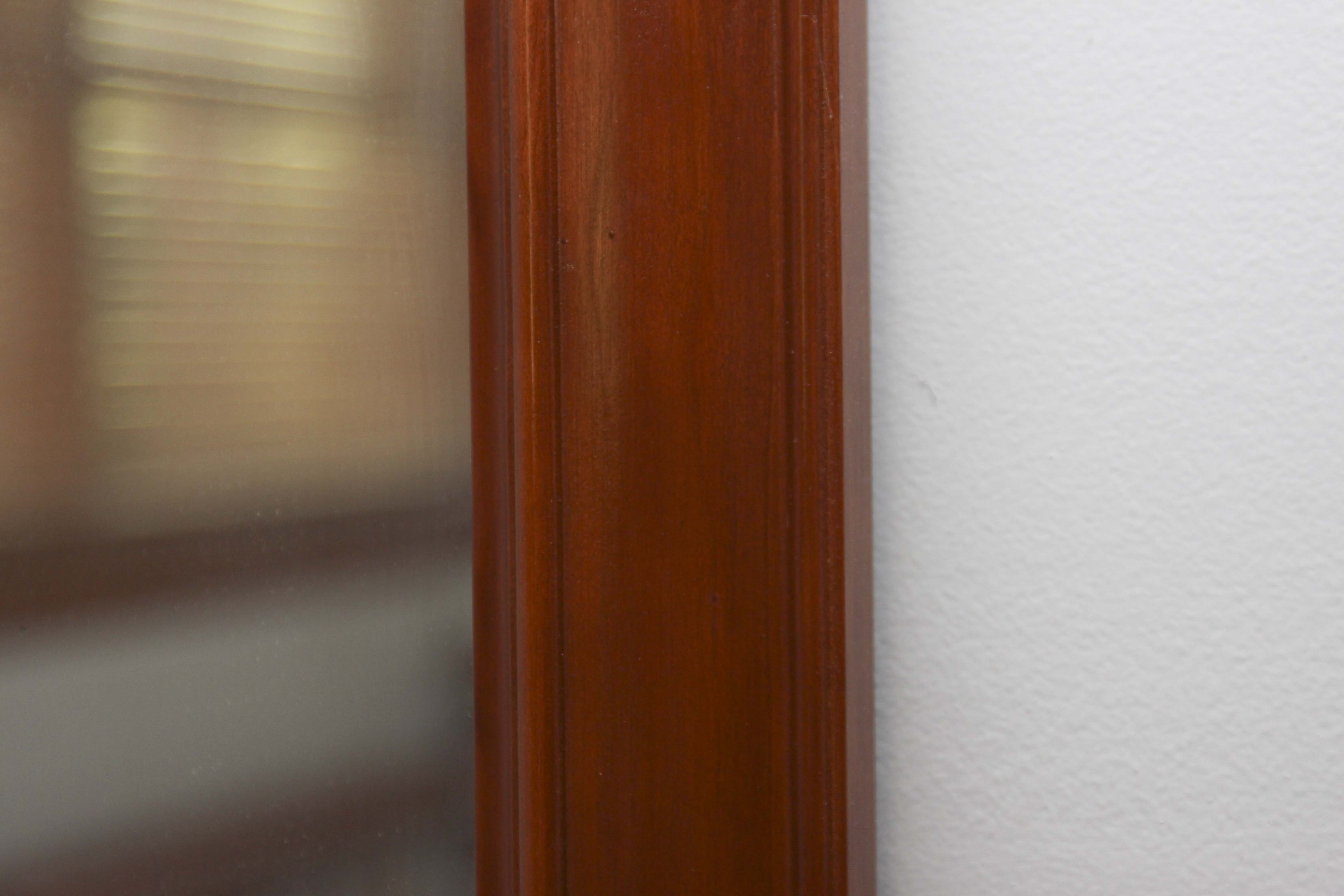 Vintage Federal Style Cherry Dresser and Mirror by Harden Furniture