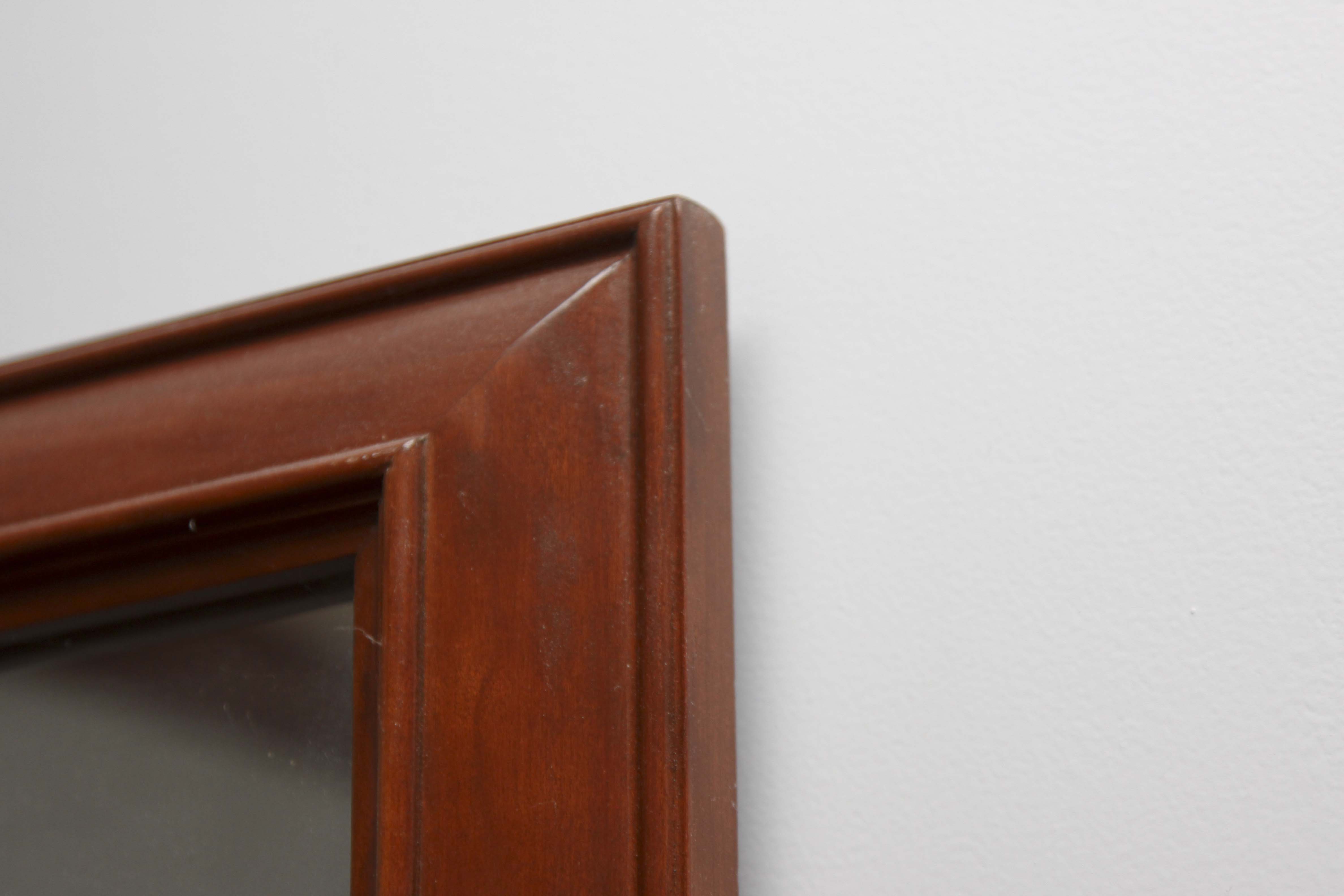 Vintage Federal Style Cherry Dresser and Mirror by Harden Furniture