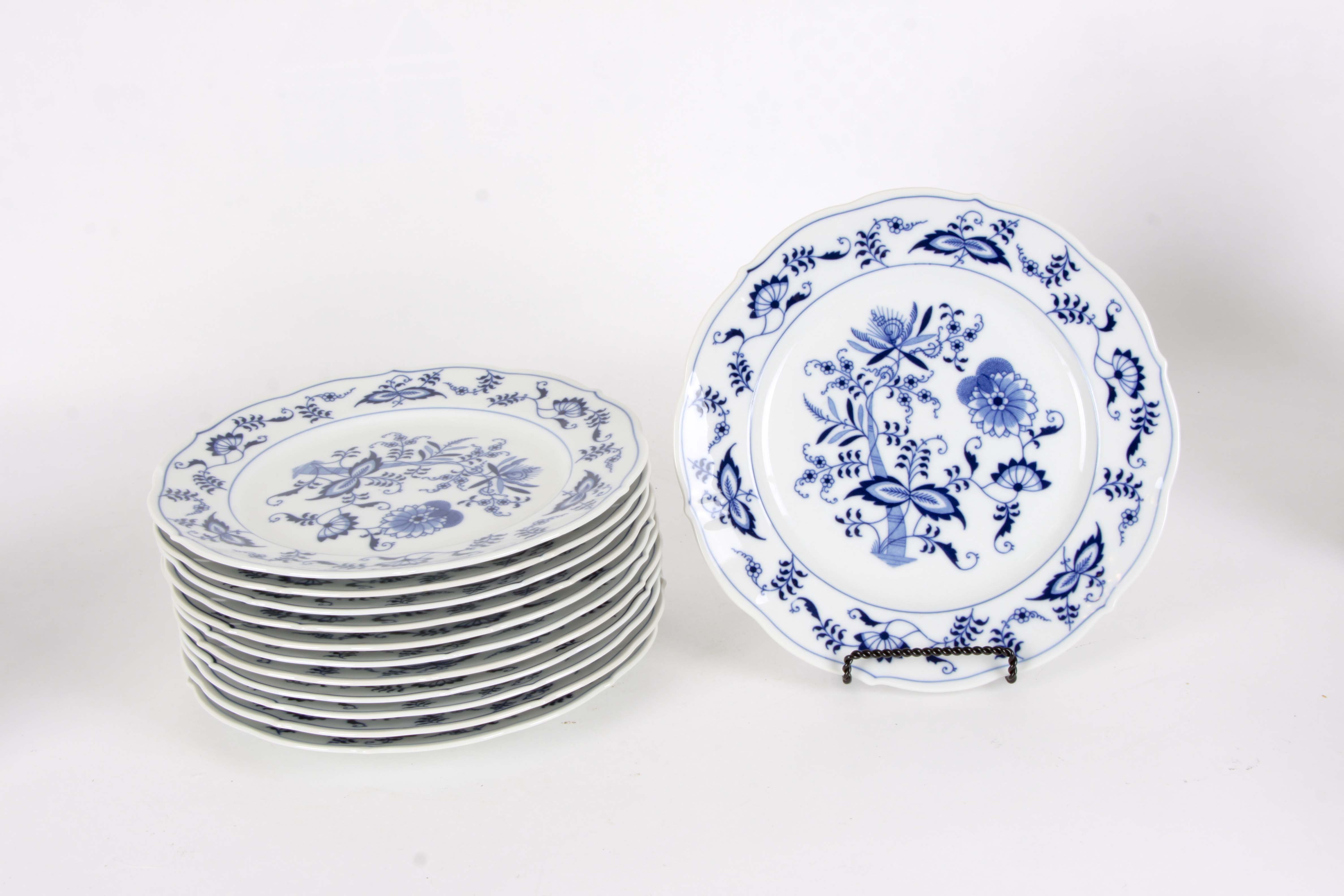 Vintage Japanese "Blue Danube" Dinner Service