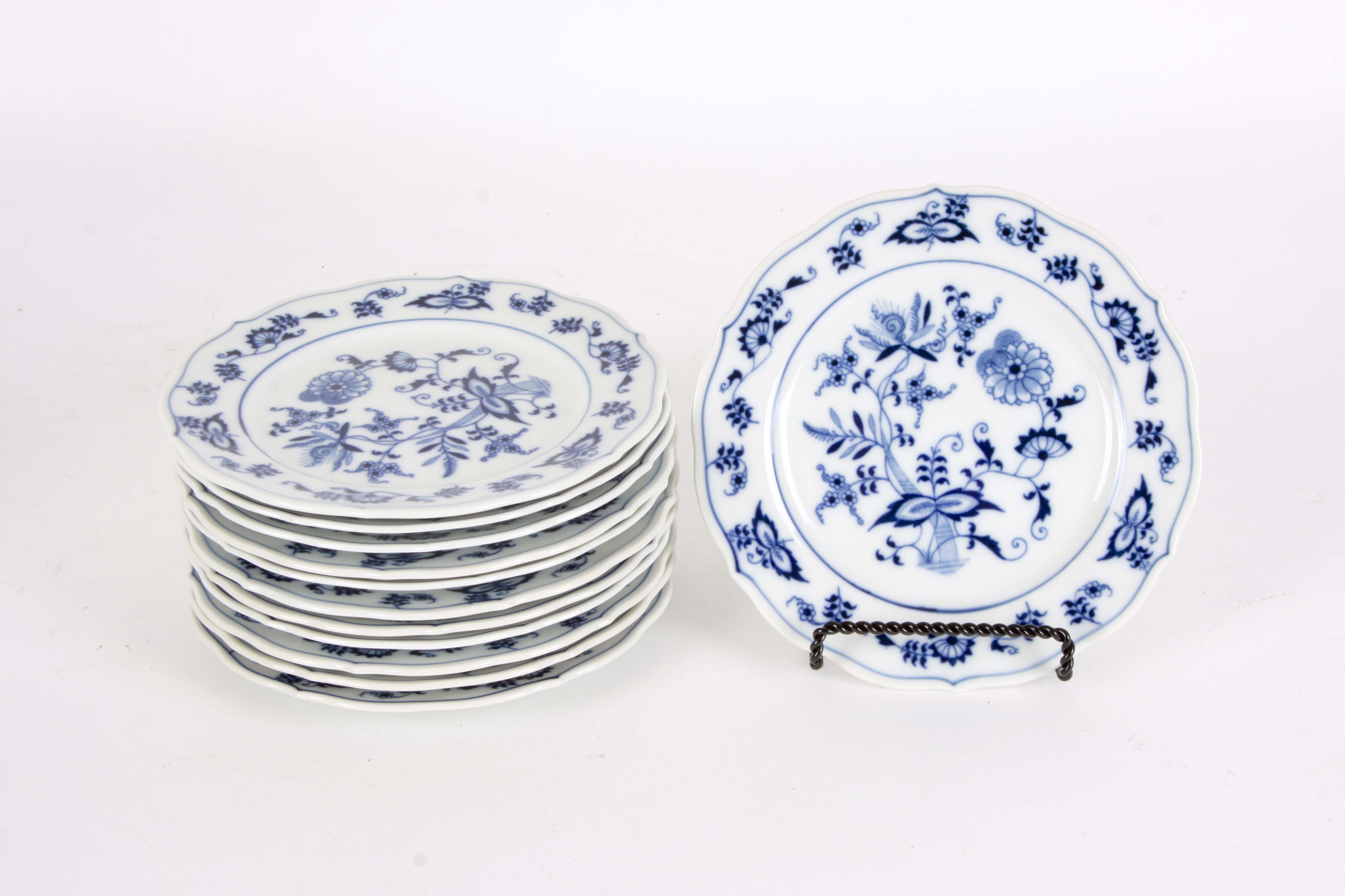 Vintage Japanese "Blue Danube" Dinner Service
