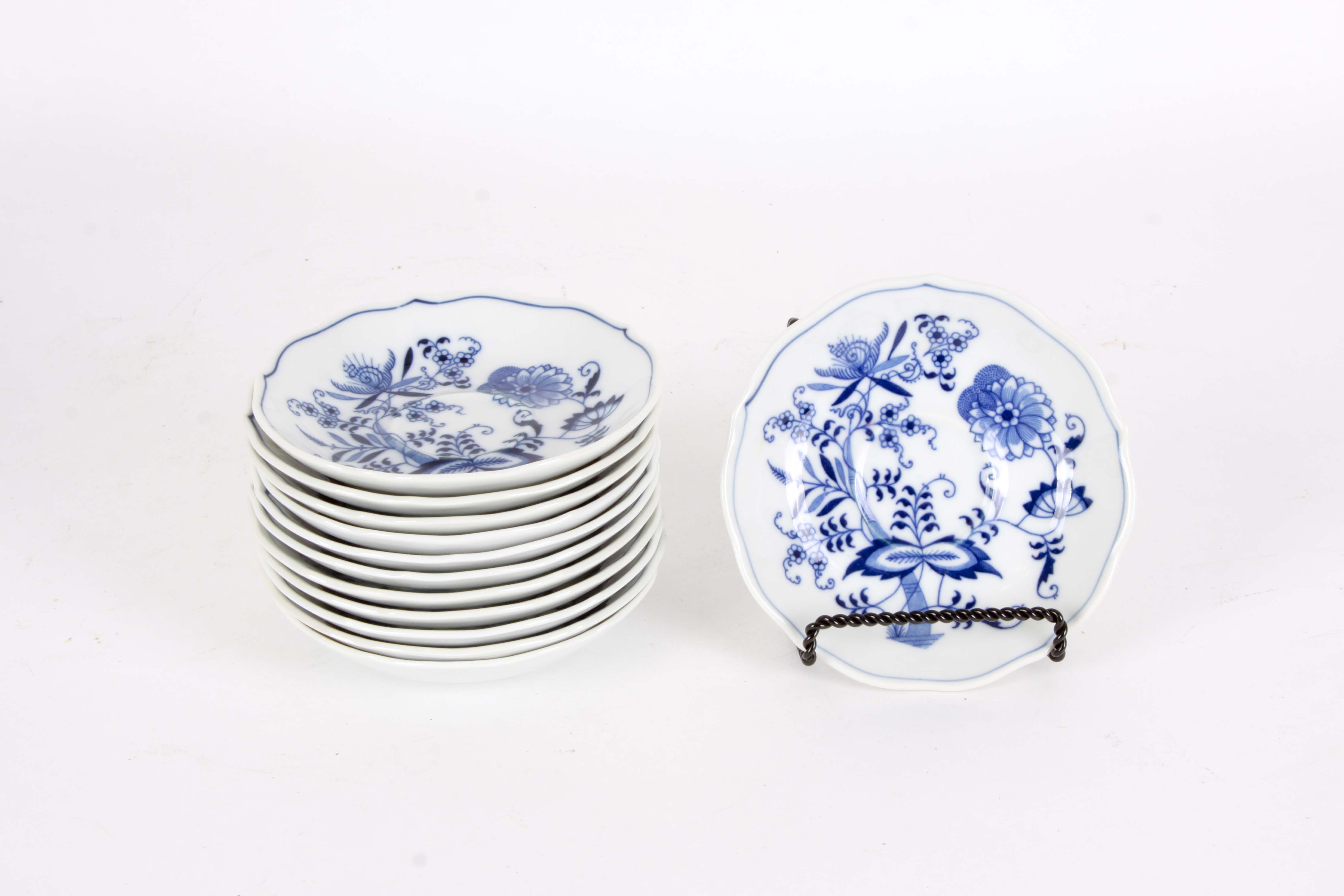 Vintage Japanese "Blue Danube" Dinner Service