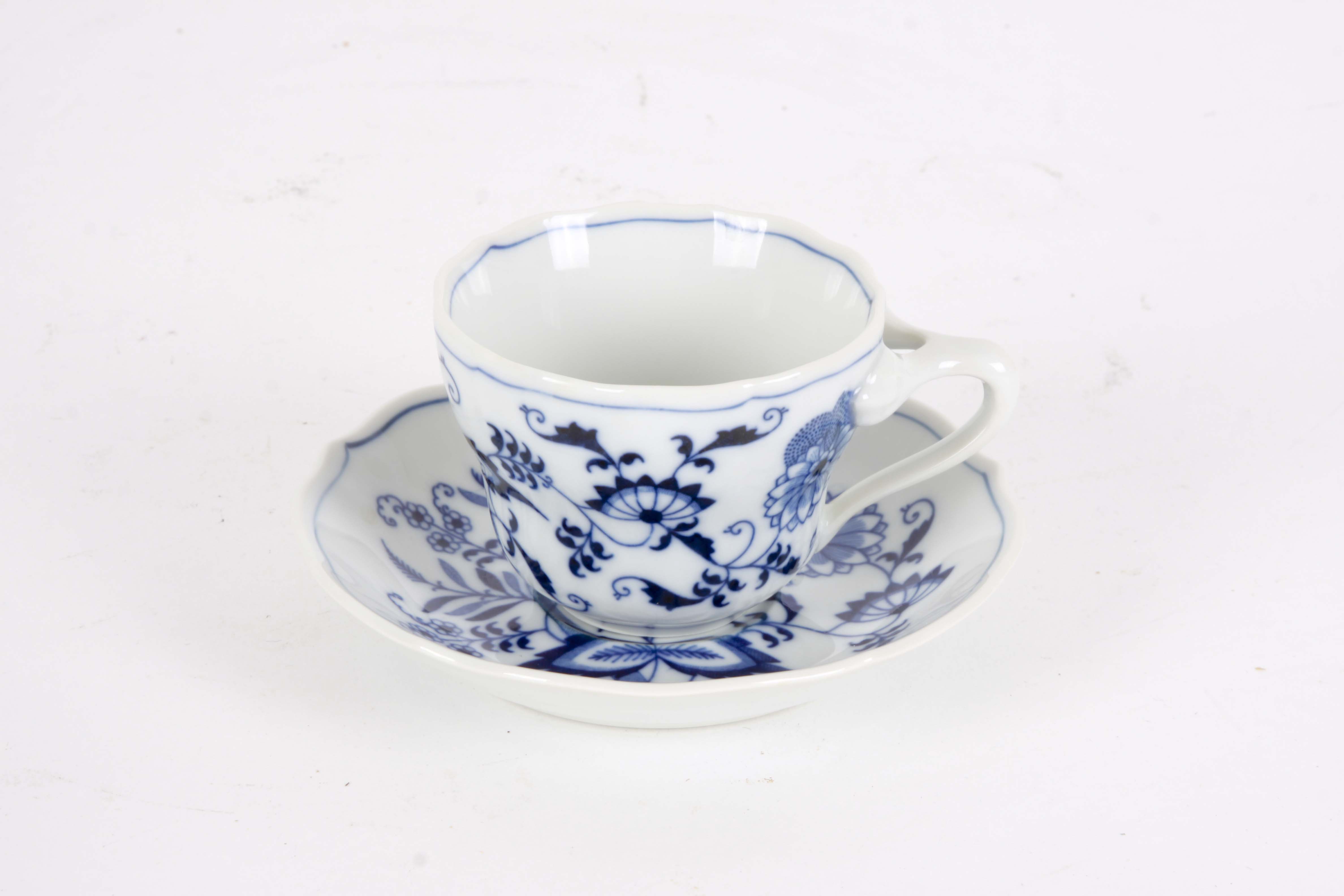 Vintage Japanese "Blue Danube" Dinner Service