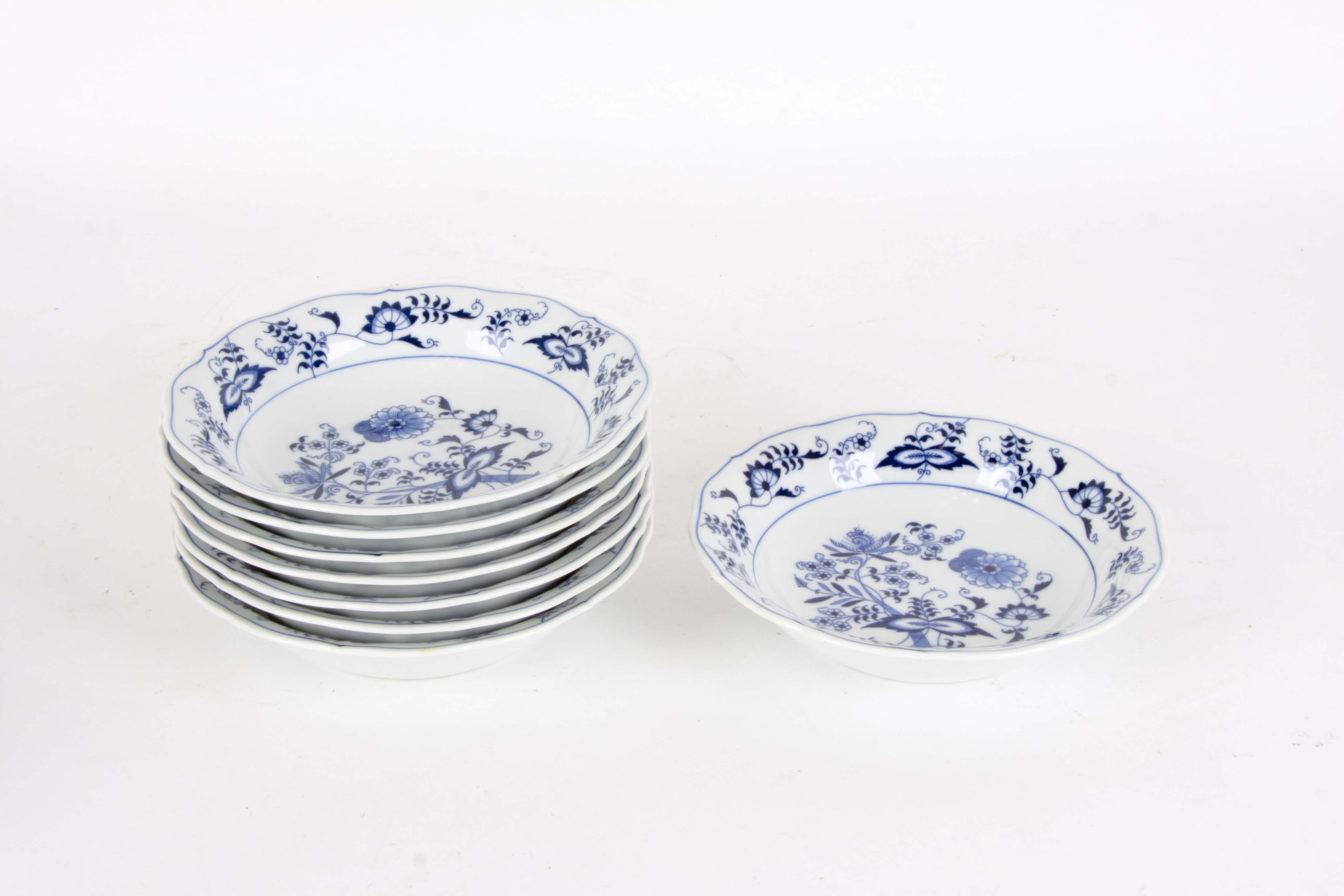 Vintage Japanese "Blue Danube" Dinner Service