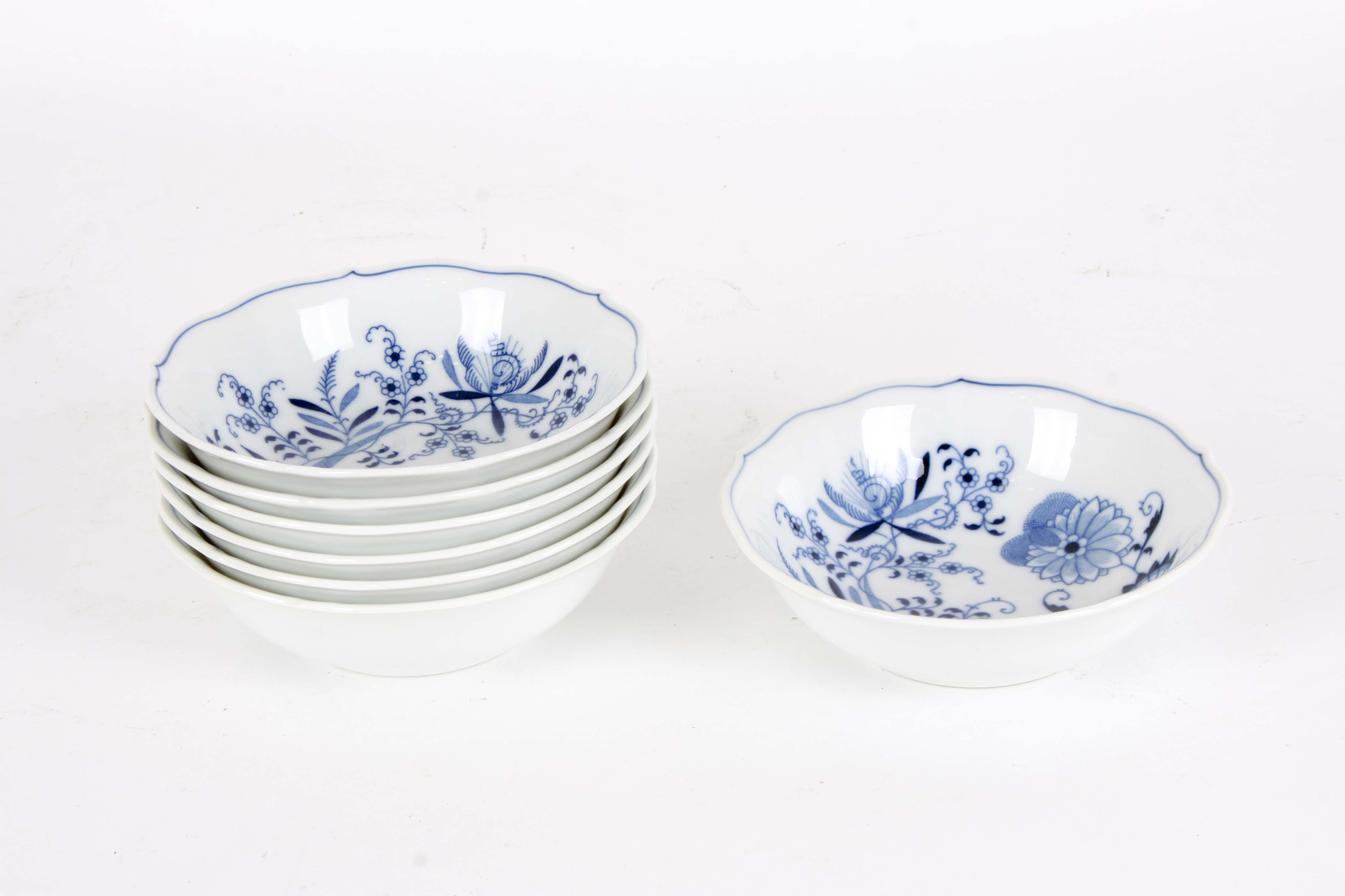 Vintage Japanese "Blue Danube" Dinner Service