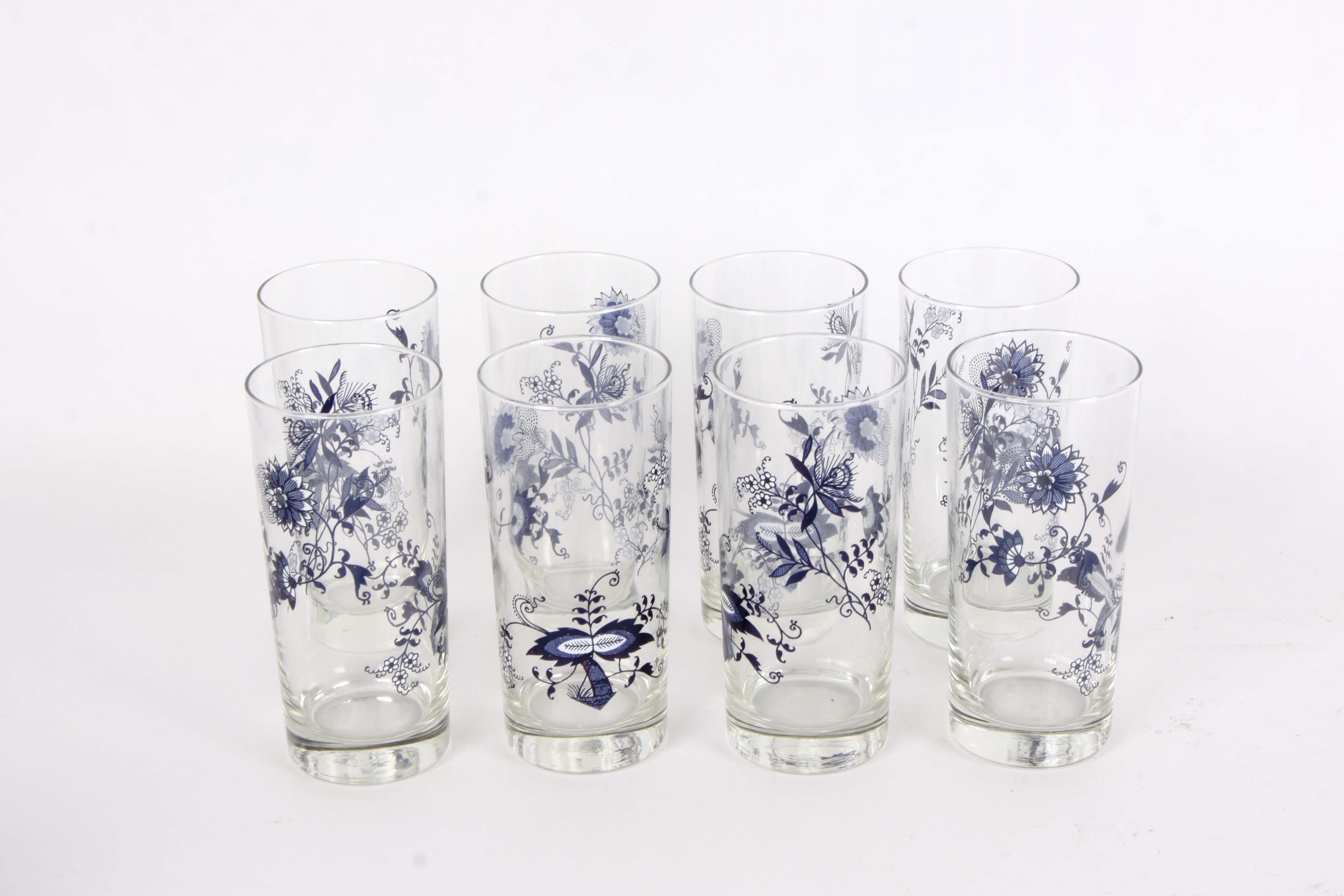 Vintage Japanese "Blue Danube" Dinner Service