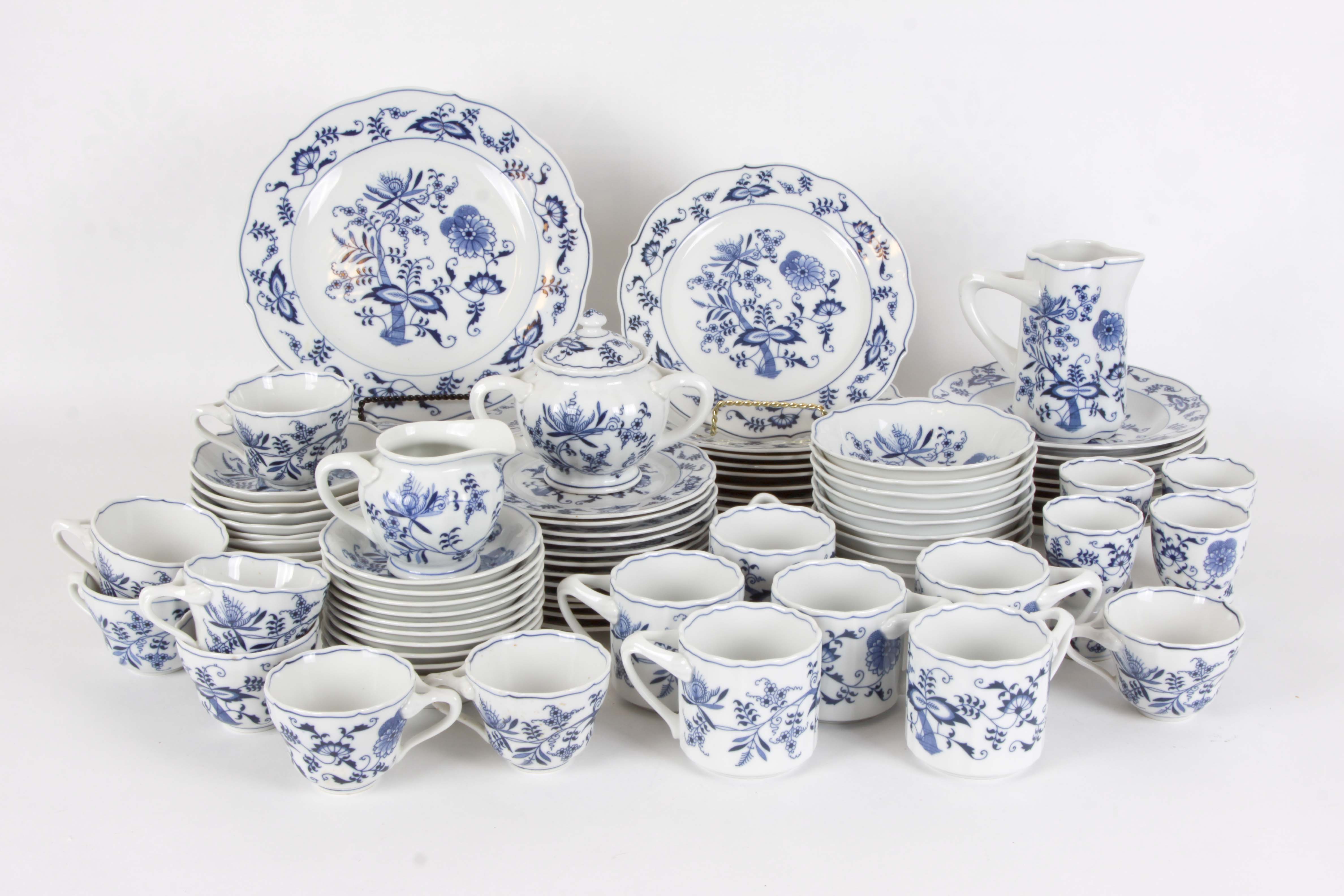 Vintage Japanese "Blue Danube" China Set