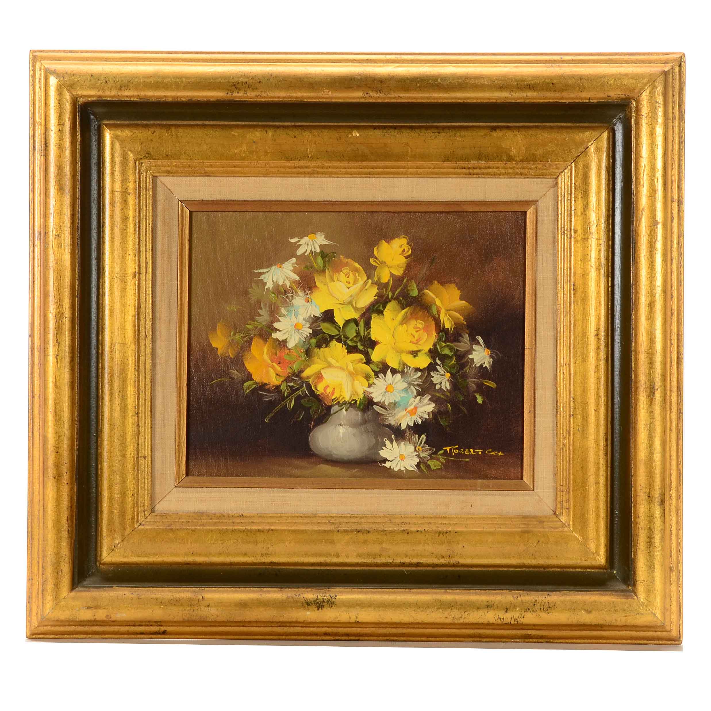 Robert Cox Oil Painting of Still Life