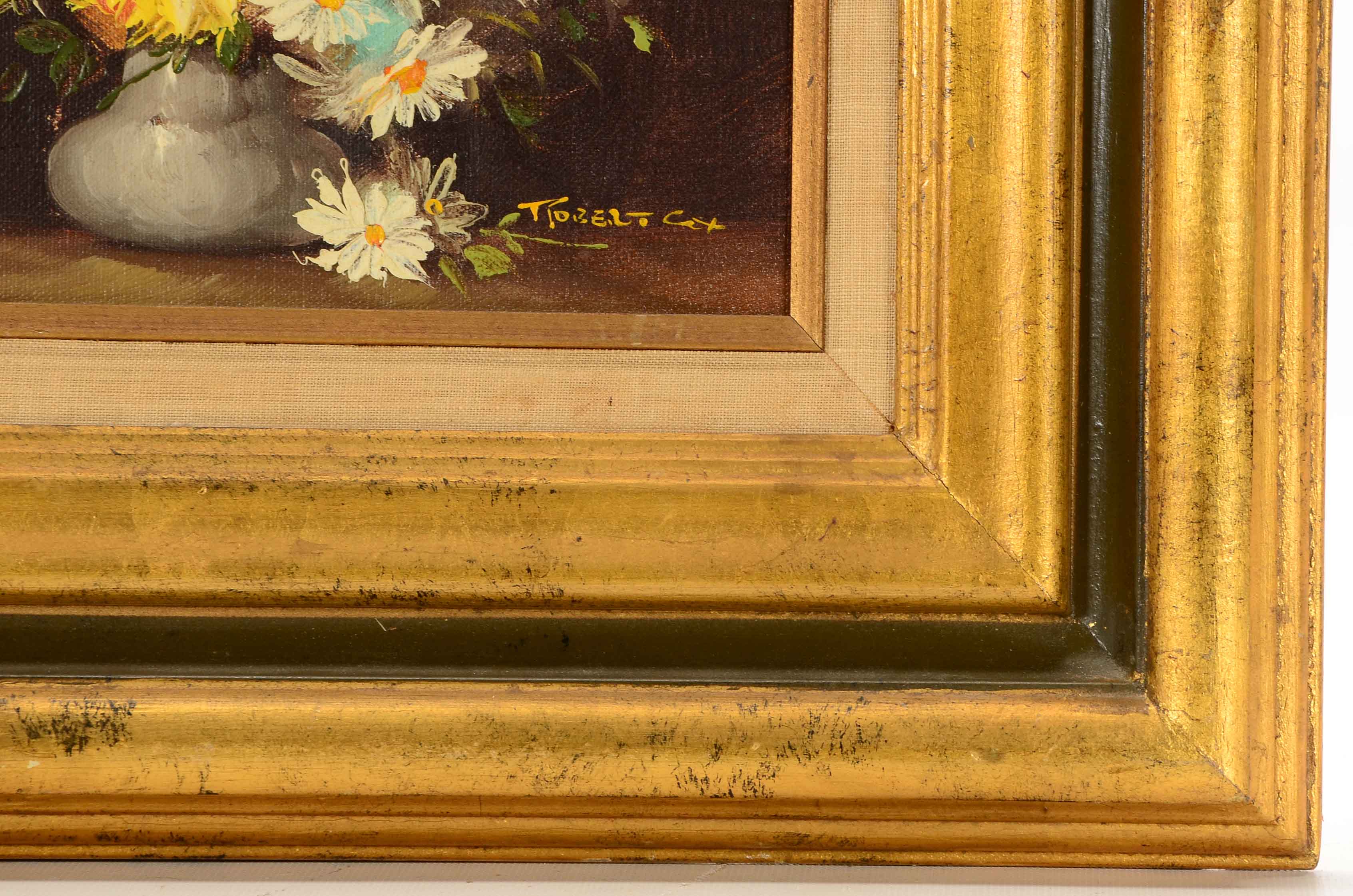 Robert Cox Oil Painting of Still Life