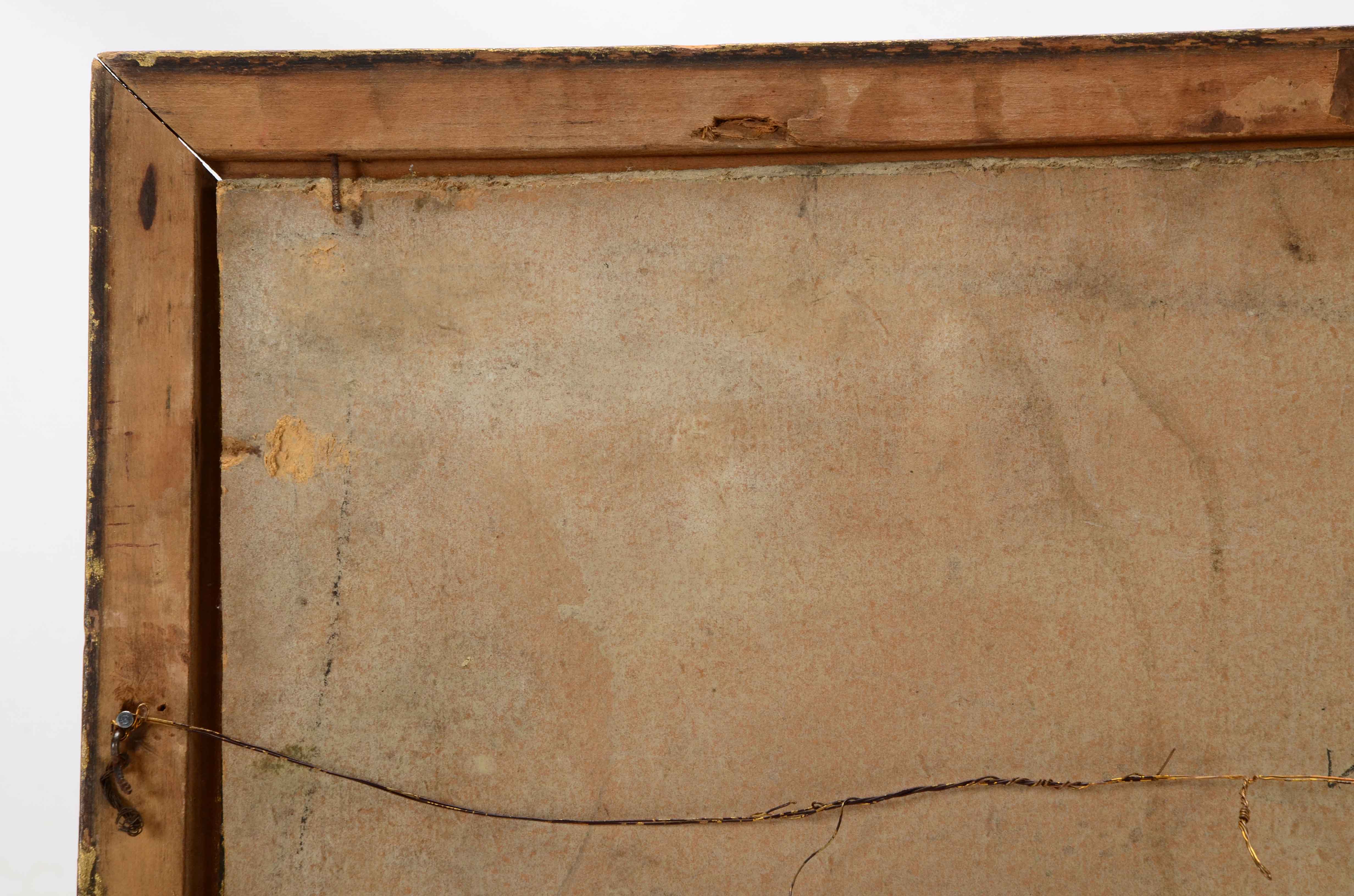 Vintage Oil on Academy Board Landscape