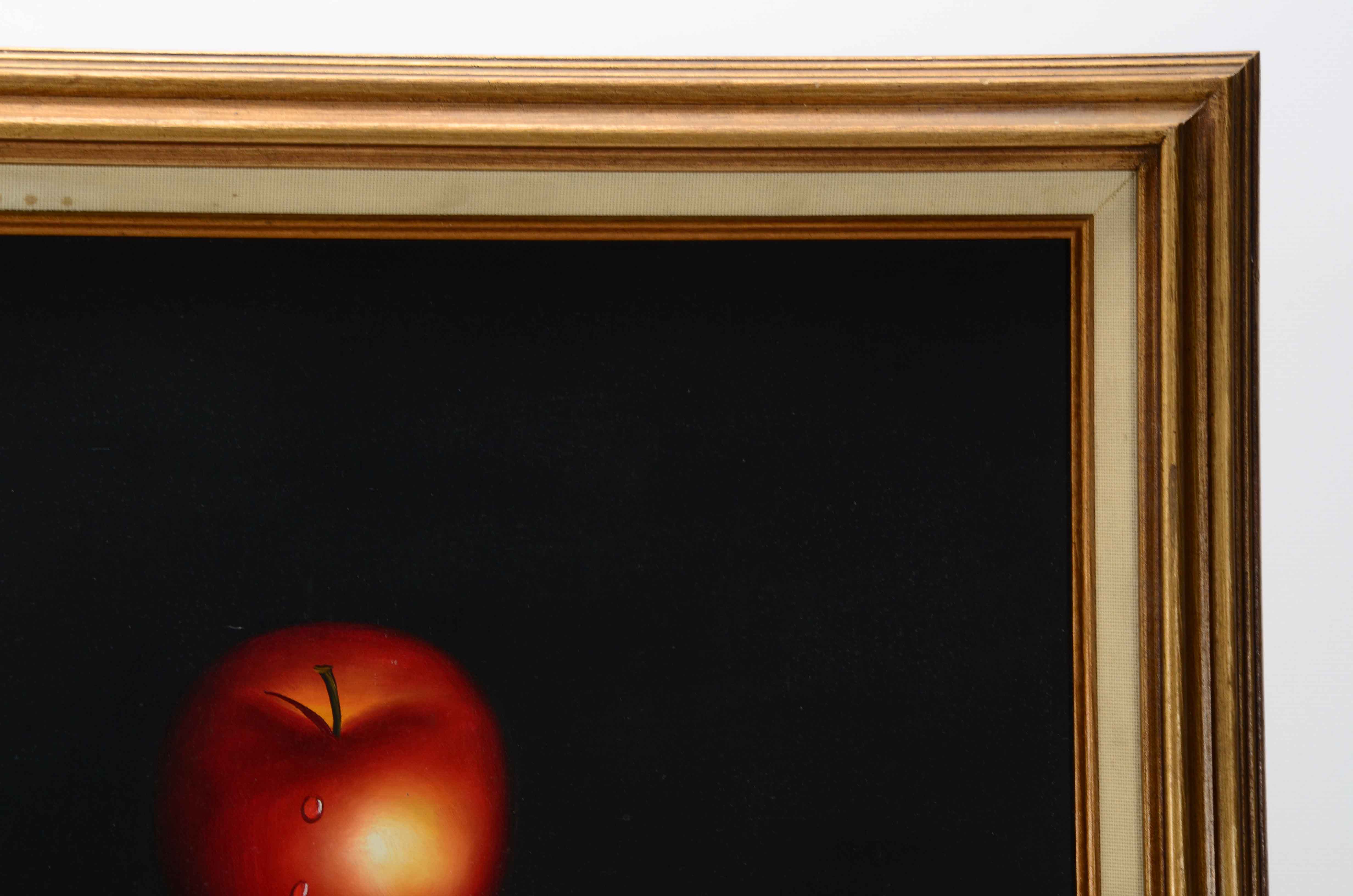 K. Alden Oil Painting of Fruit