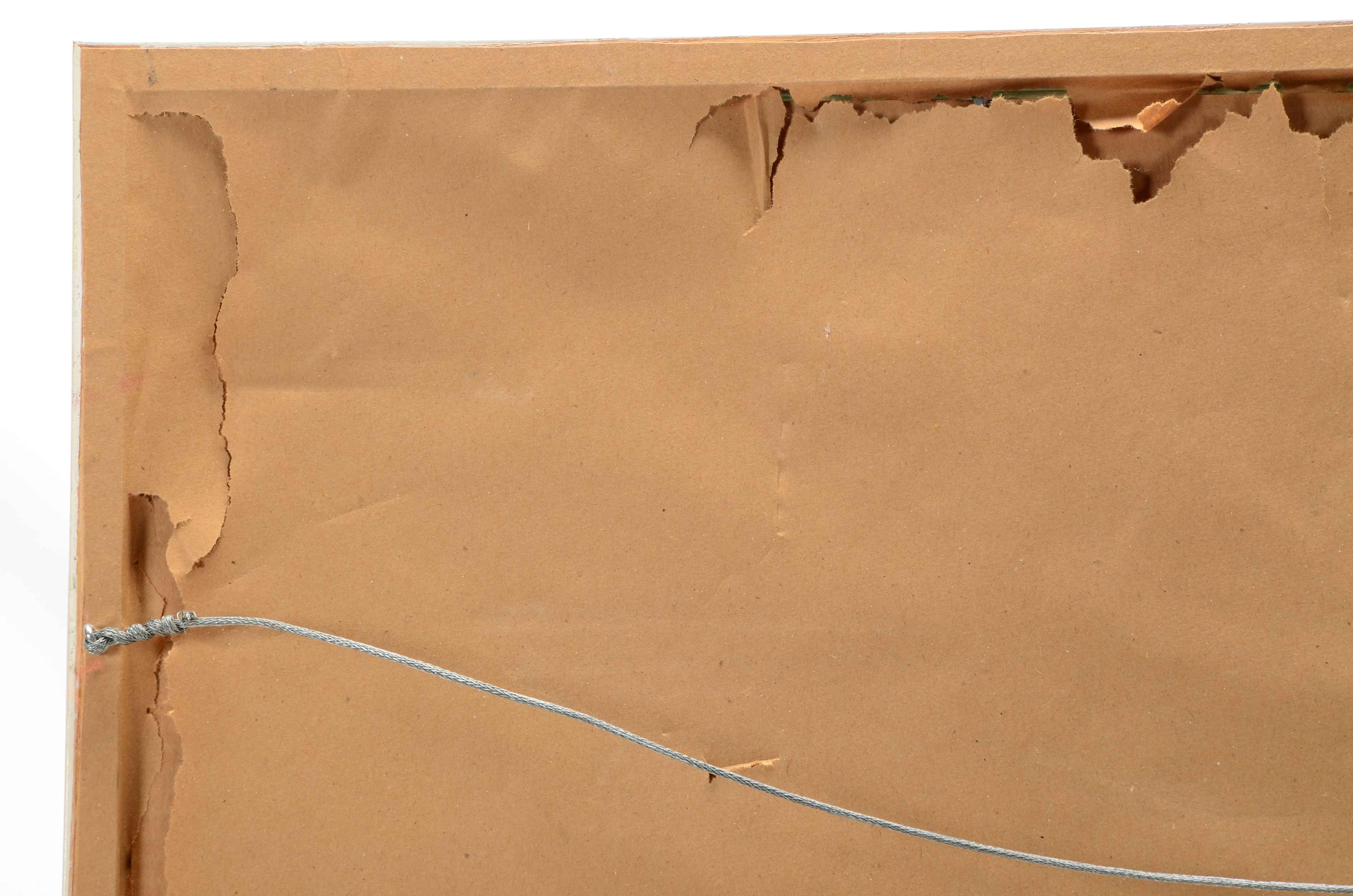 John Nartker Limited Edition Embossed Collagraph "Hillside Houses"