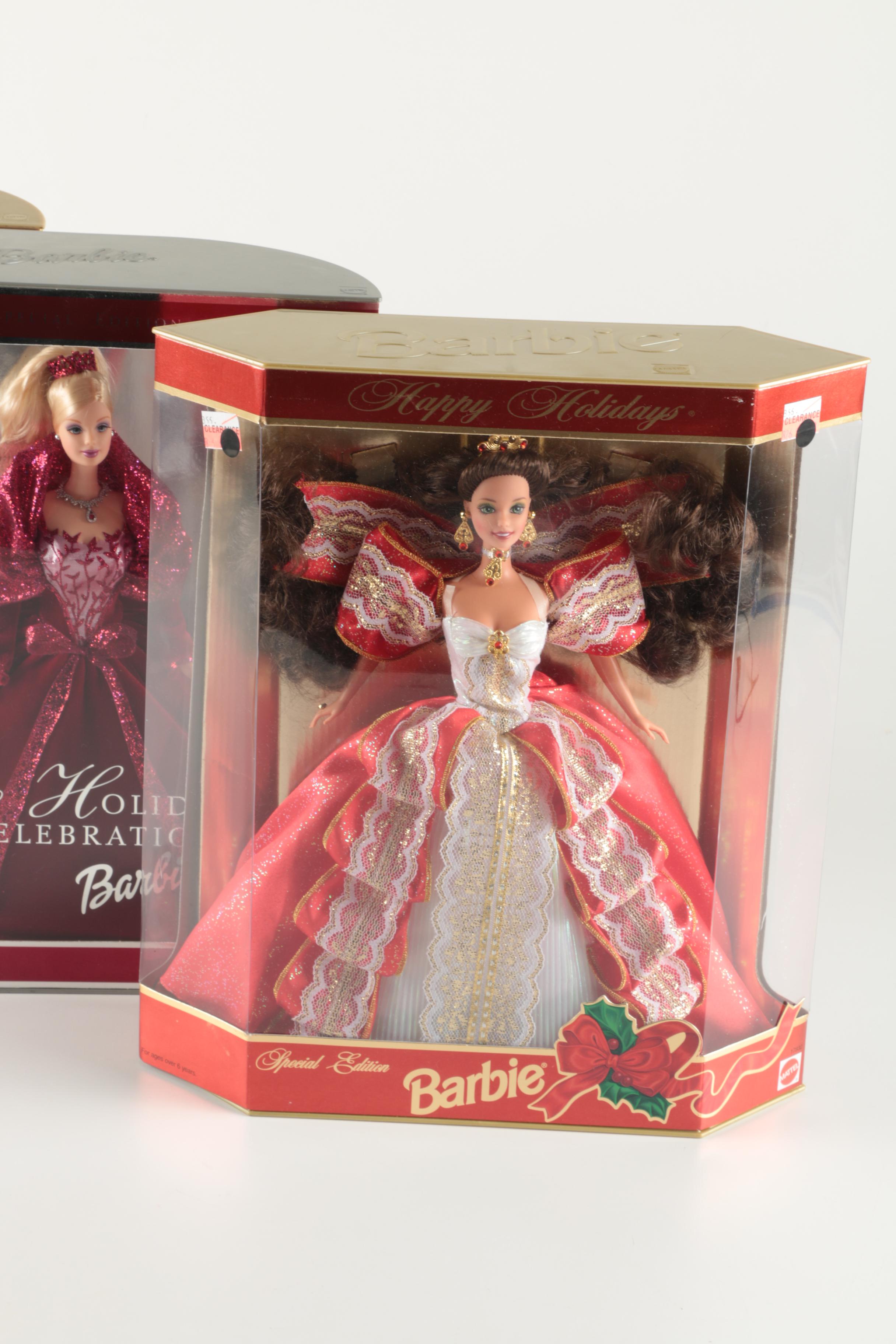 Special Edition Holiday Barbies