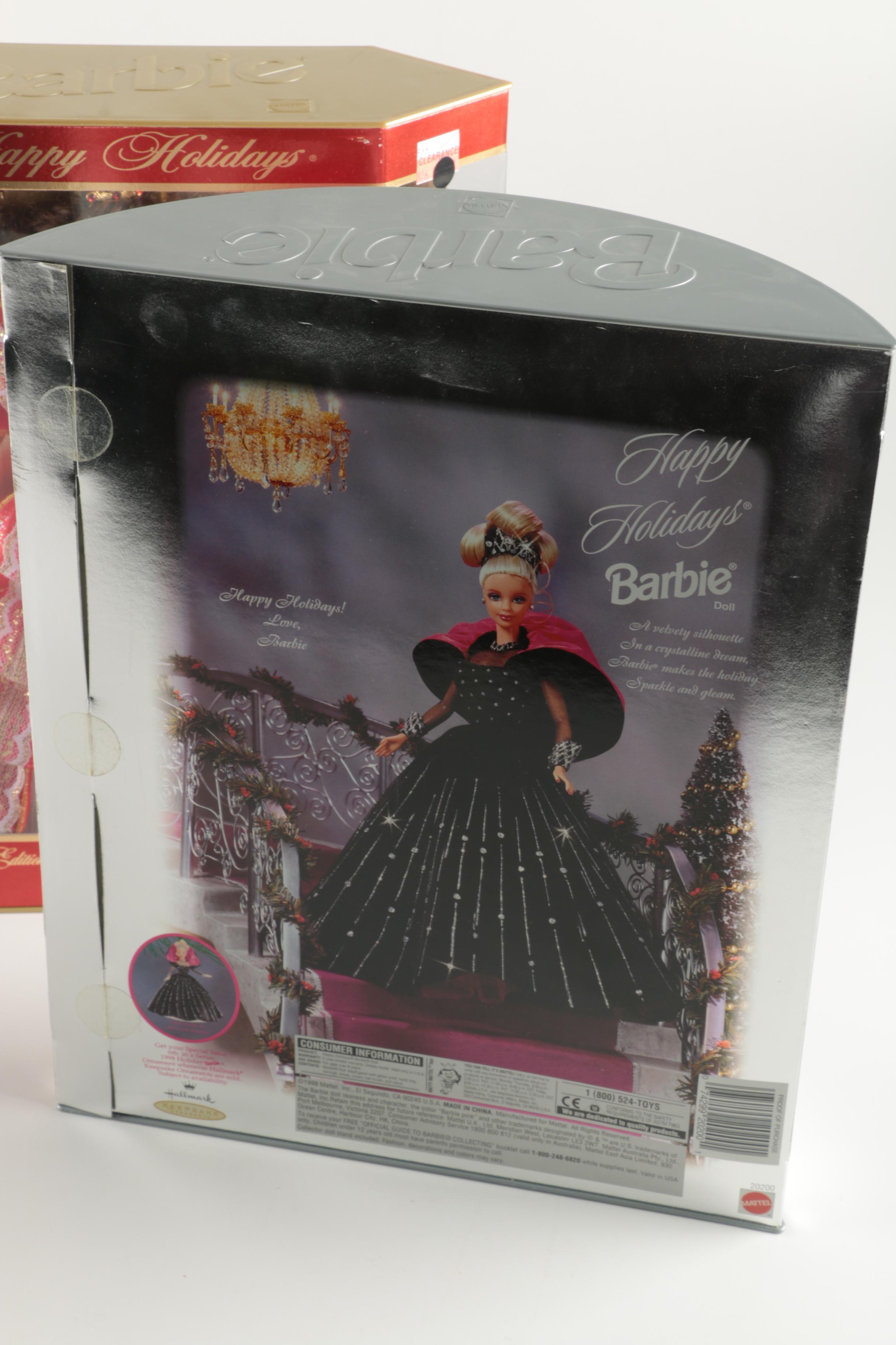 Special Edition Holiday Barbies