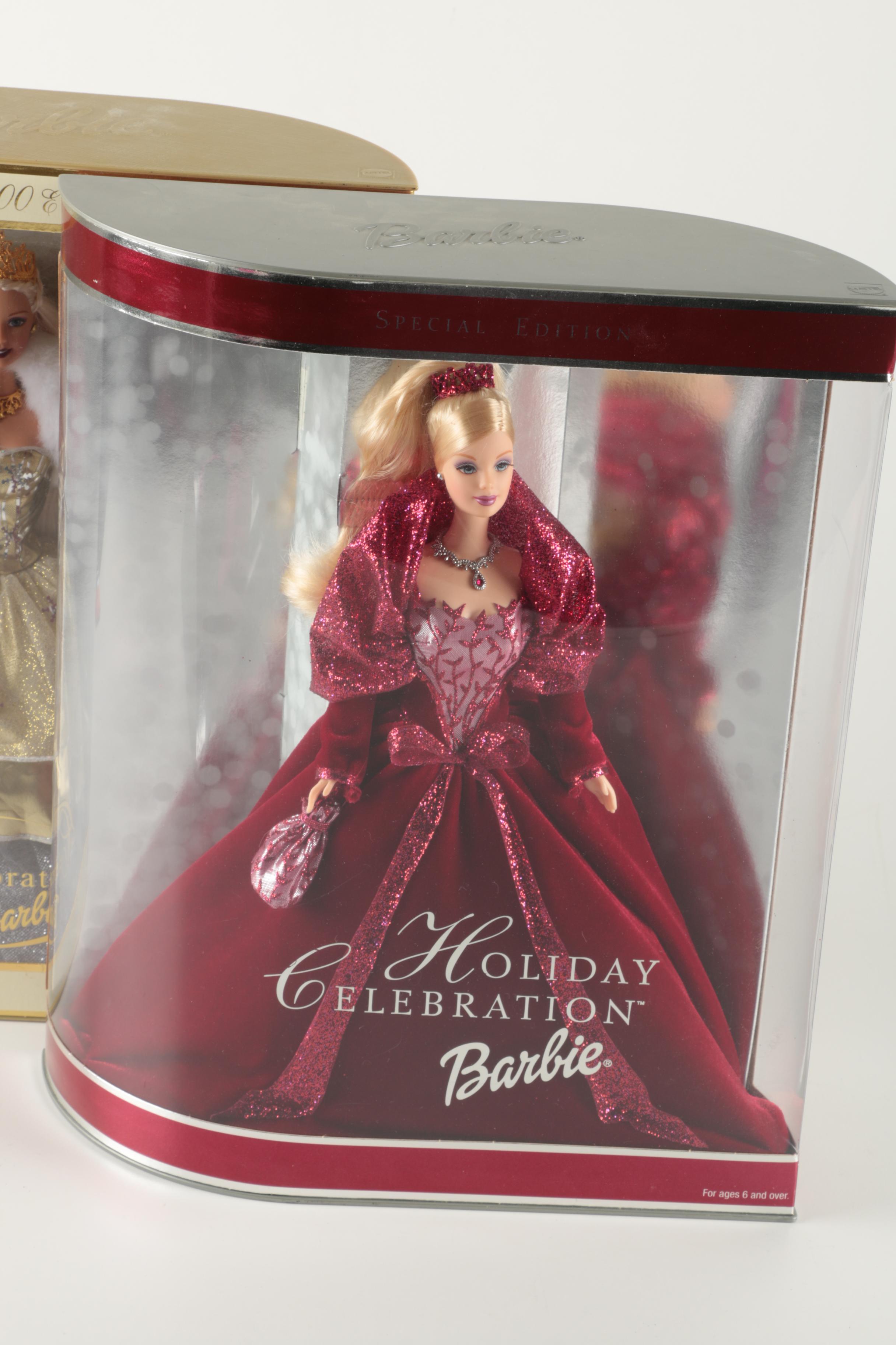 Special Edition Holiday Barbies