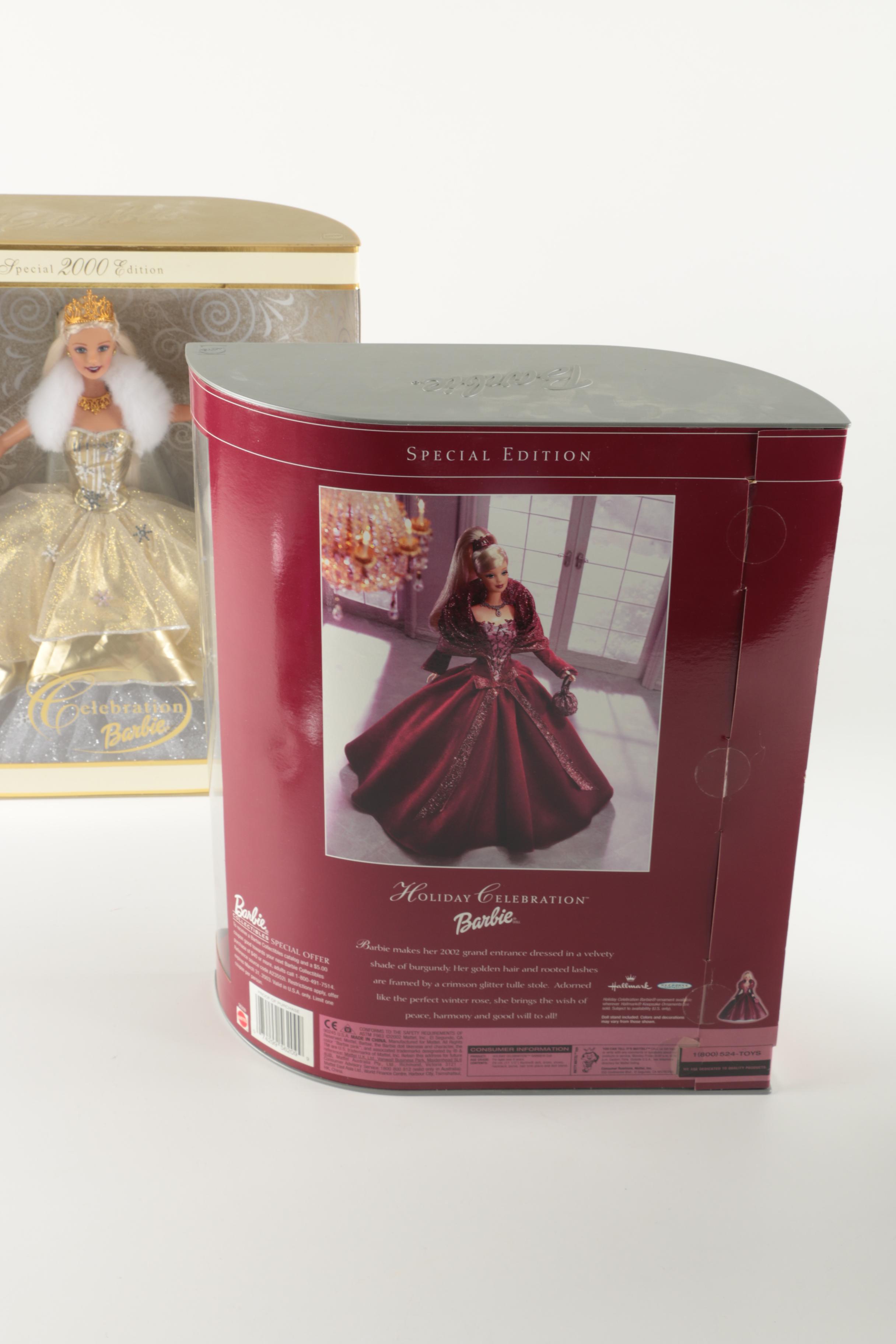 Special Edition Holiday Barbies