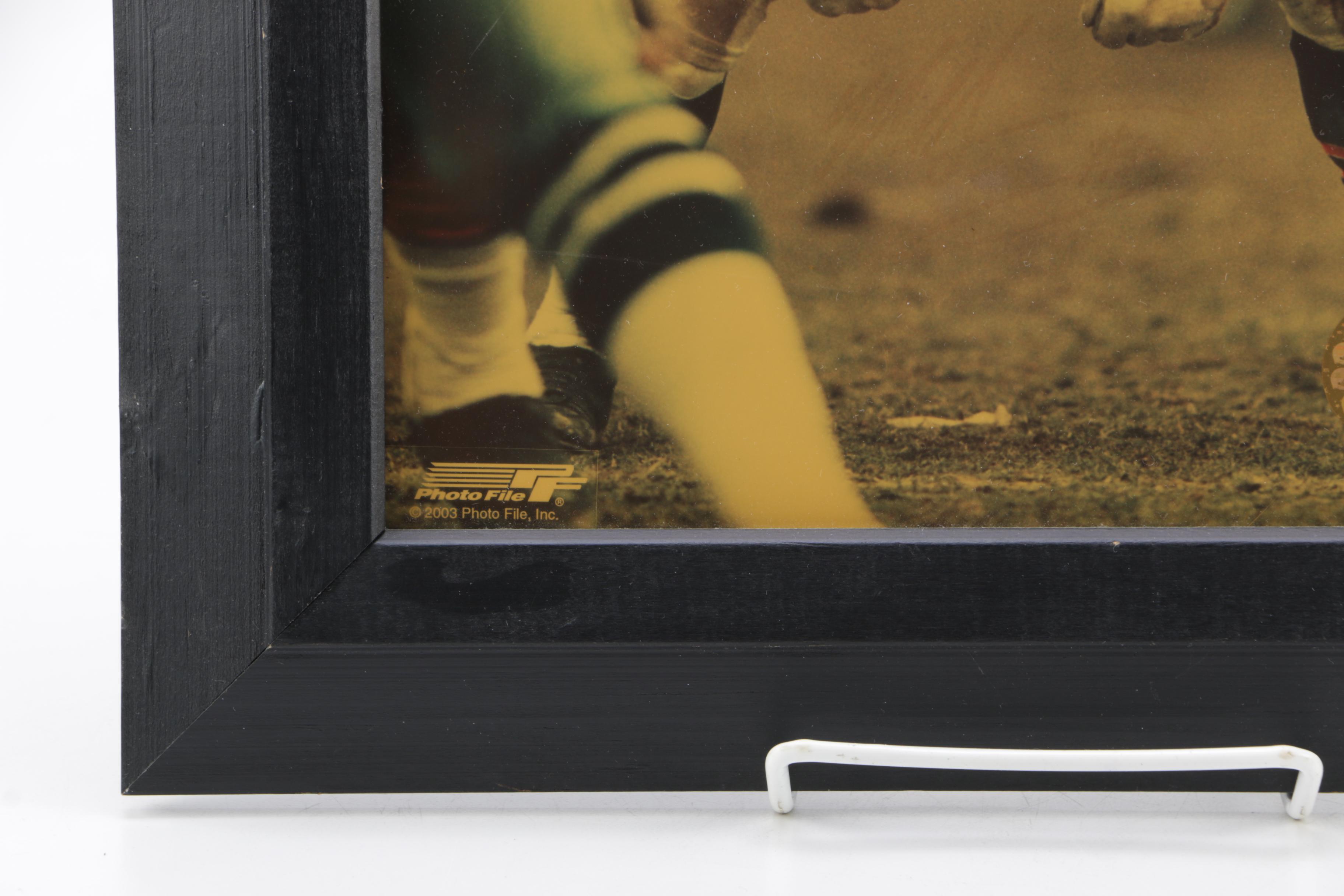 Mike Singletary Framed Photograph